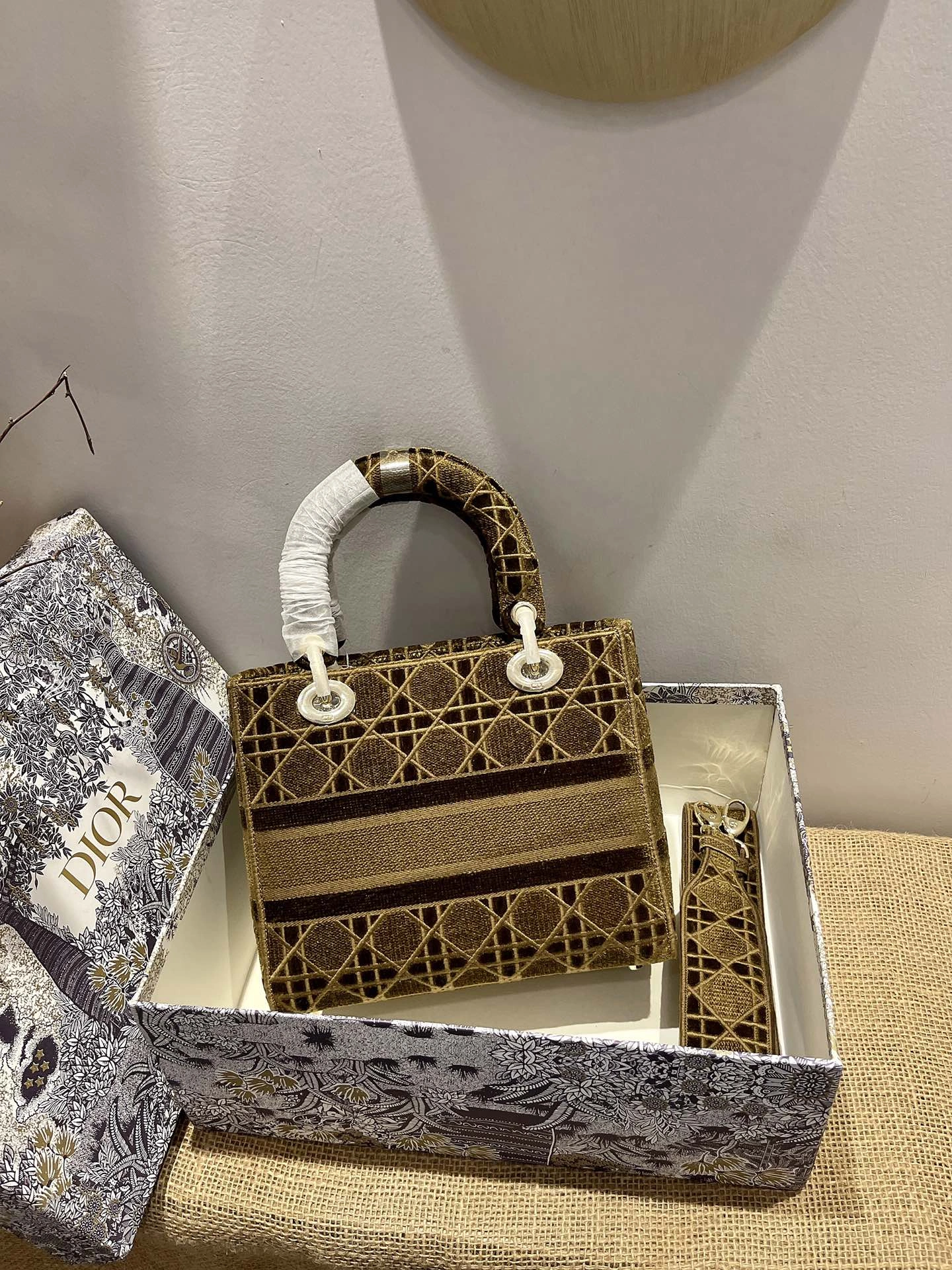 D*ior Top Bag 24*20*11cm SmartChoice 7726