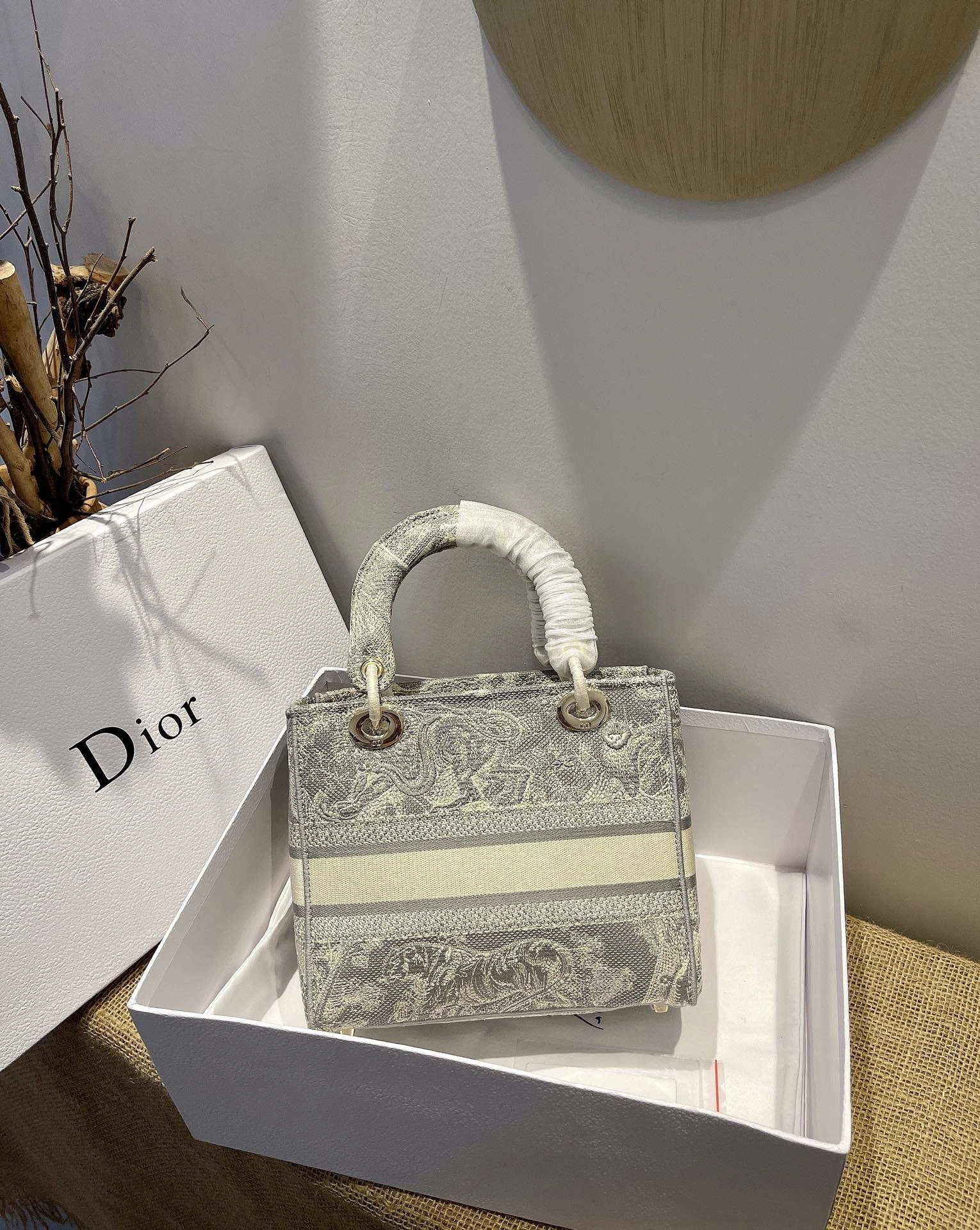 TopPick D*ior Top Bag 24*20*11cm 7740