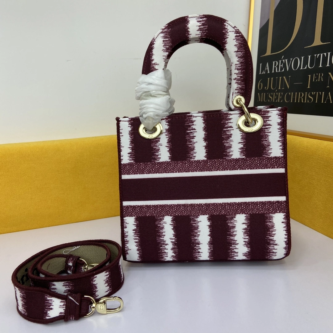 D*ior Top Bag 24*20*11cm SoftTouch 7829