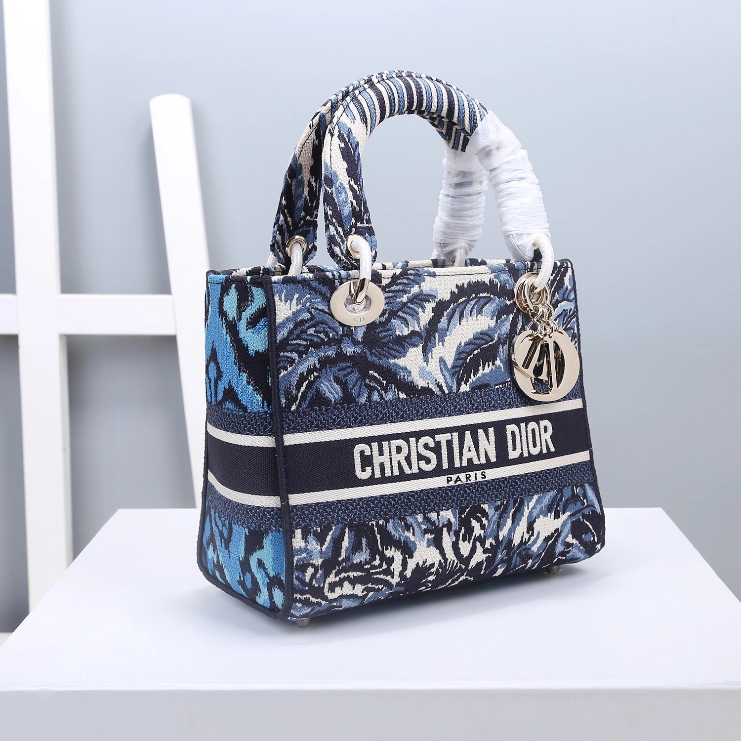 D*ior Top Bag 24*20*11cm SmoothTexture 7852