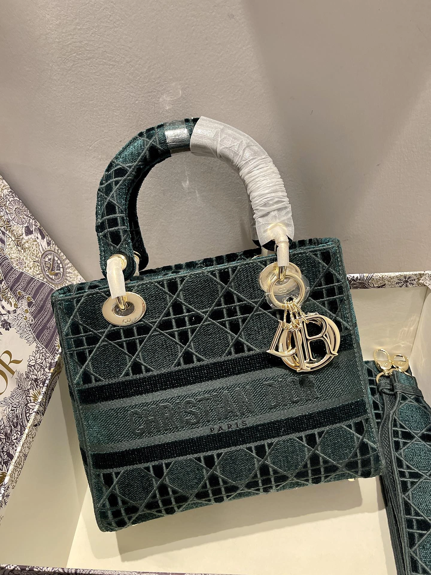 TopPick D*ior Top Bag 24*20*11cm 7729