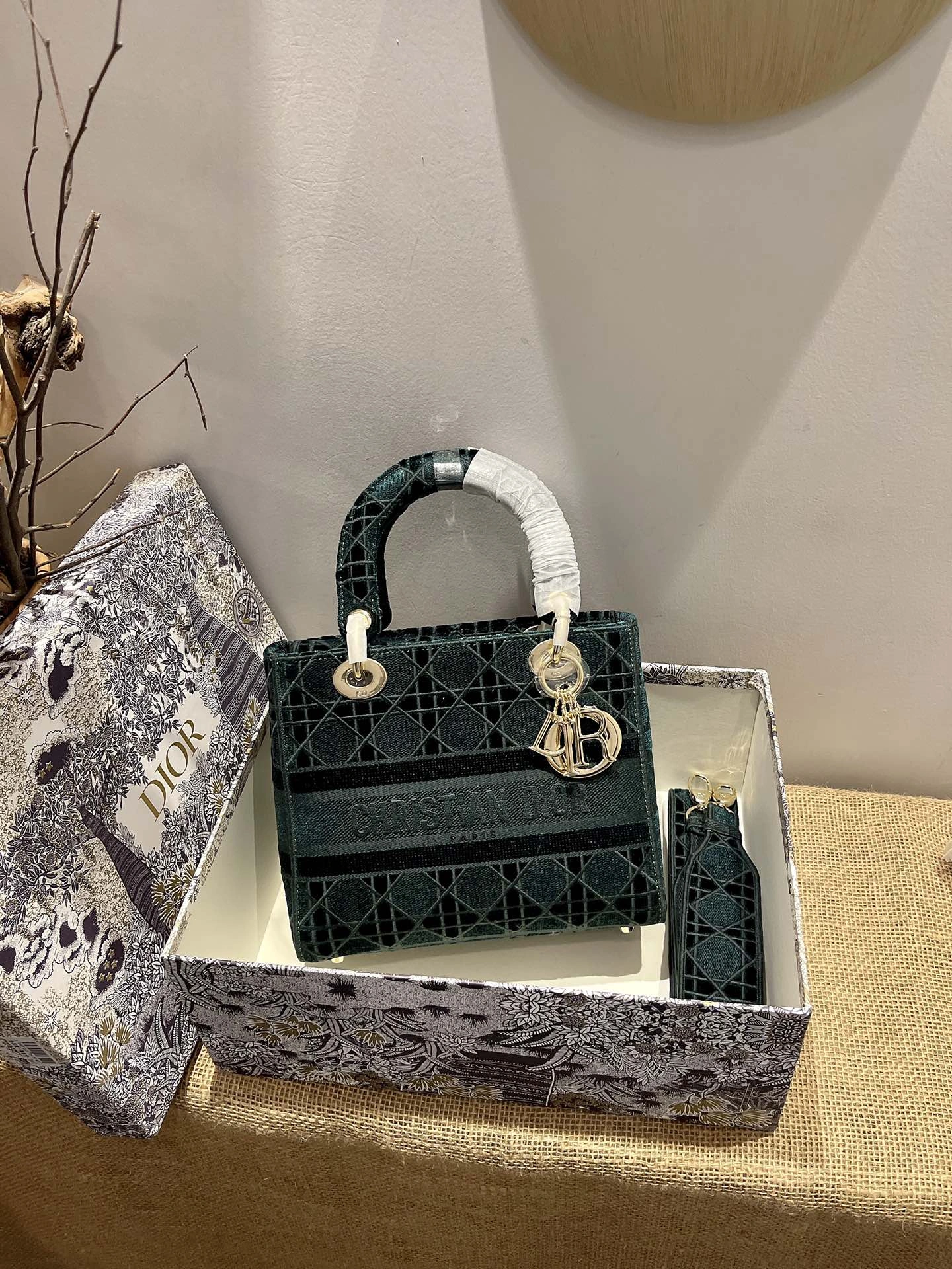 TopPick D*ior Top Bag 24*20*11cm 7729