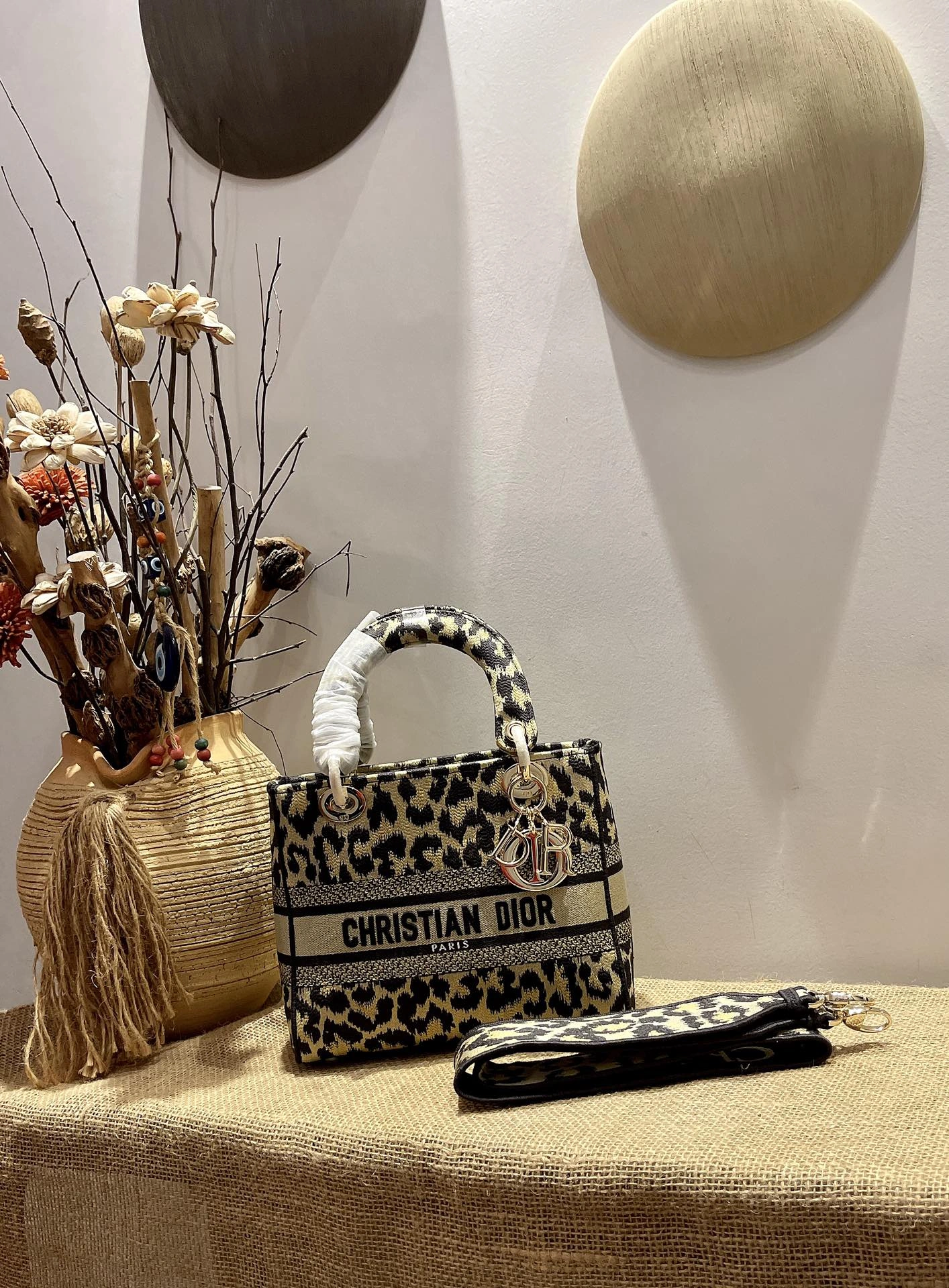 Bold D*ior Top Bag 24*20*11cm 7732