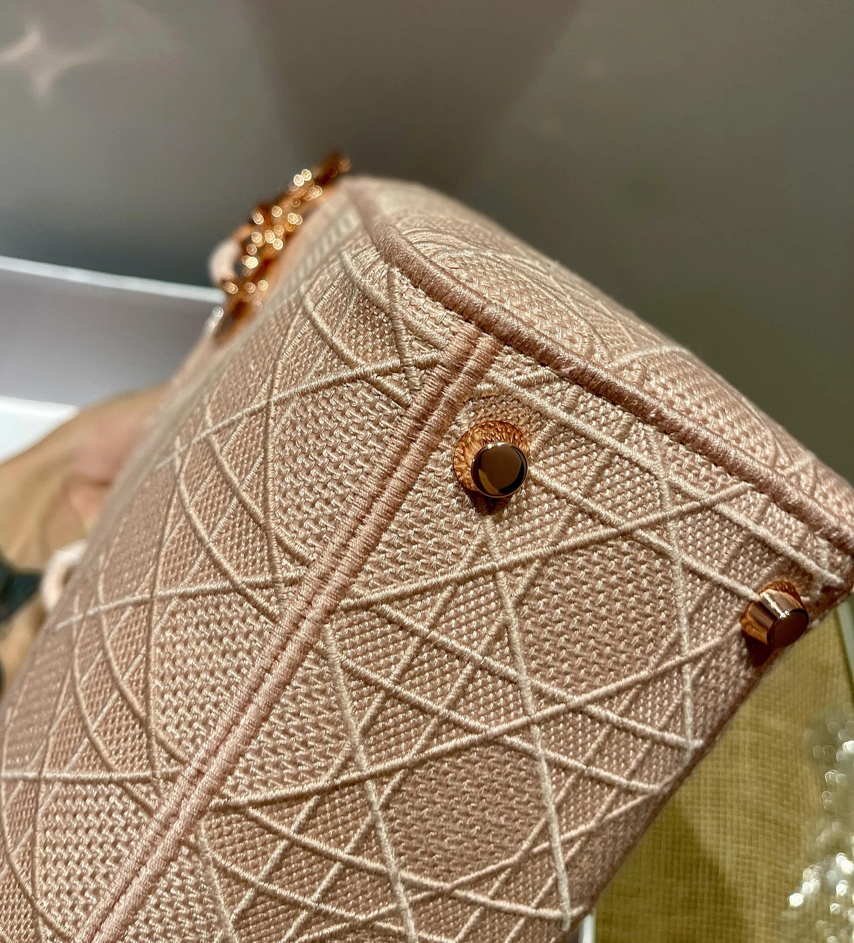 D*ior Top Bag 24*20*11cm Thermal 7734