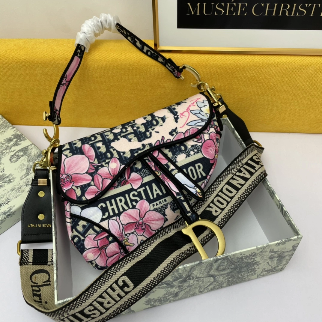 D*ior Top Bag 24*6*18cm Sporty 7791