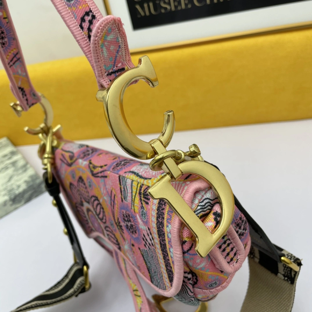 D*ior Top Bag 24*6*18cm WrinkleFree 7792
