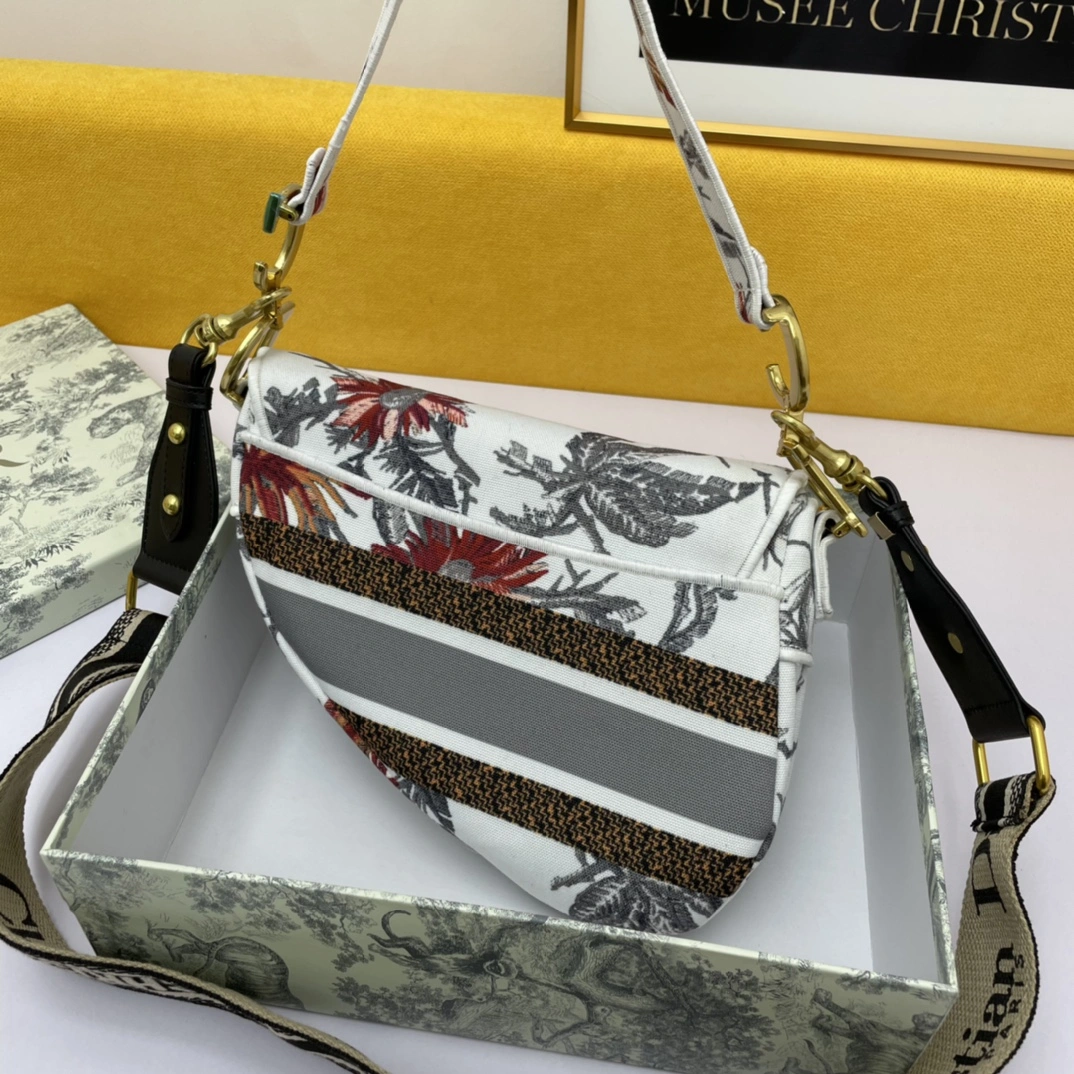 D*ior Top Bag 24*6*18cm Comfortable 7788