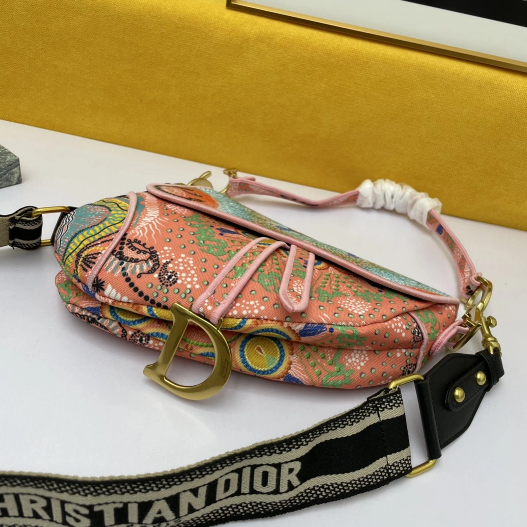 Versatile D*ior Top Bag 24*6*18cm 7789