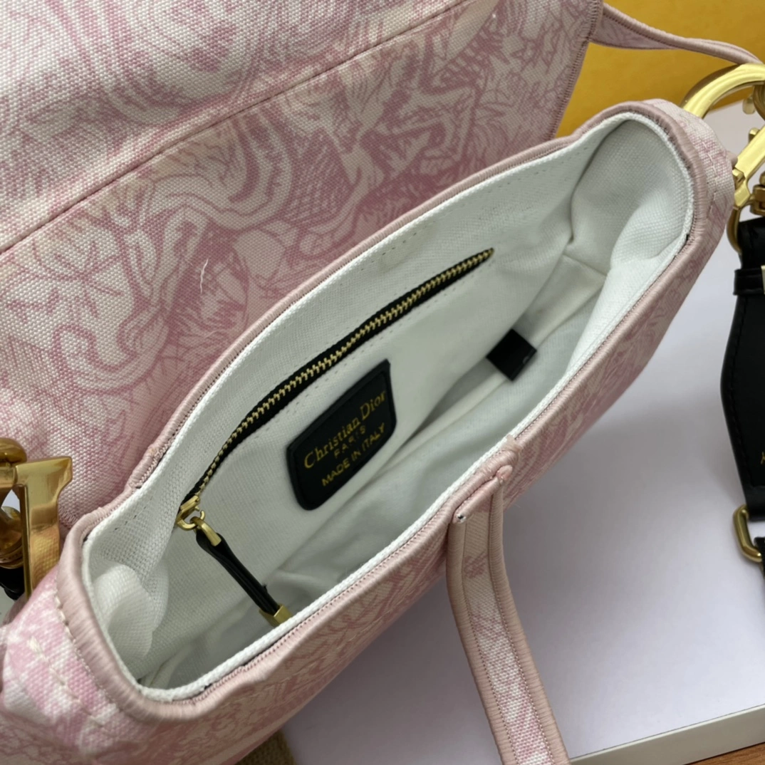 Breathable D*ior Top Bag 24*6*18cm 7801