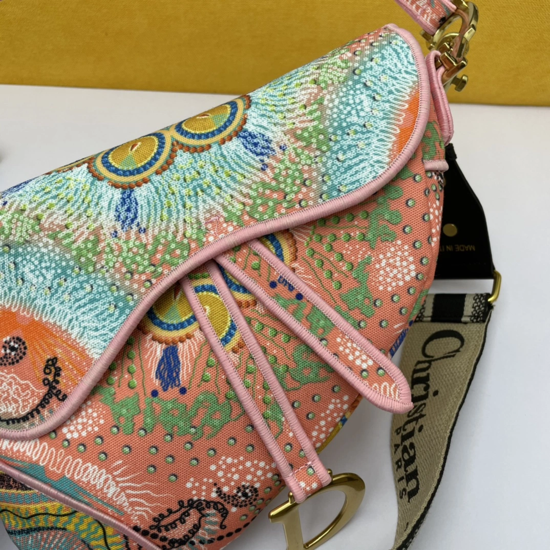 Versatile D*ior Top Bag 24*6*18cm 7789