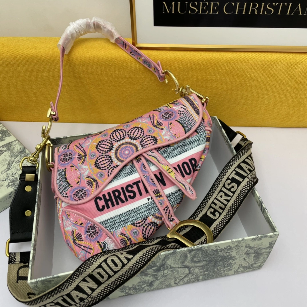 D*ior Top Bag 24*6*18cm WrinkleFree 7792