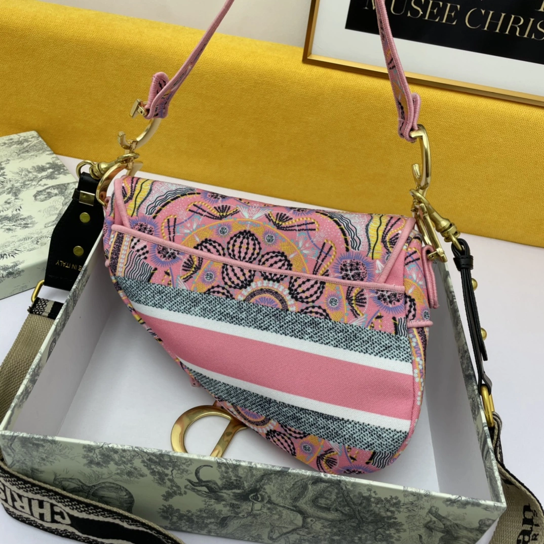D*ior Top Bag 24*6*18cm WrinkleFree 7792