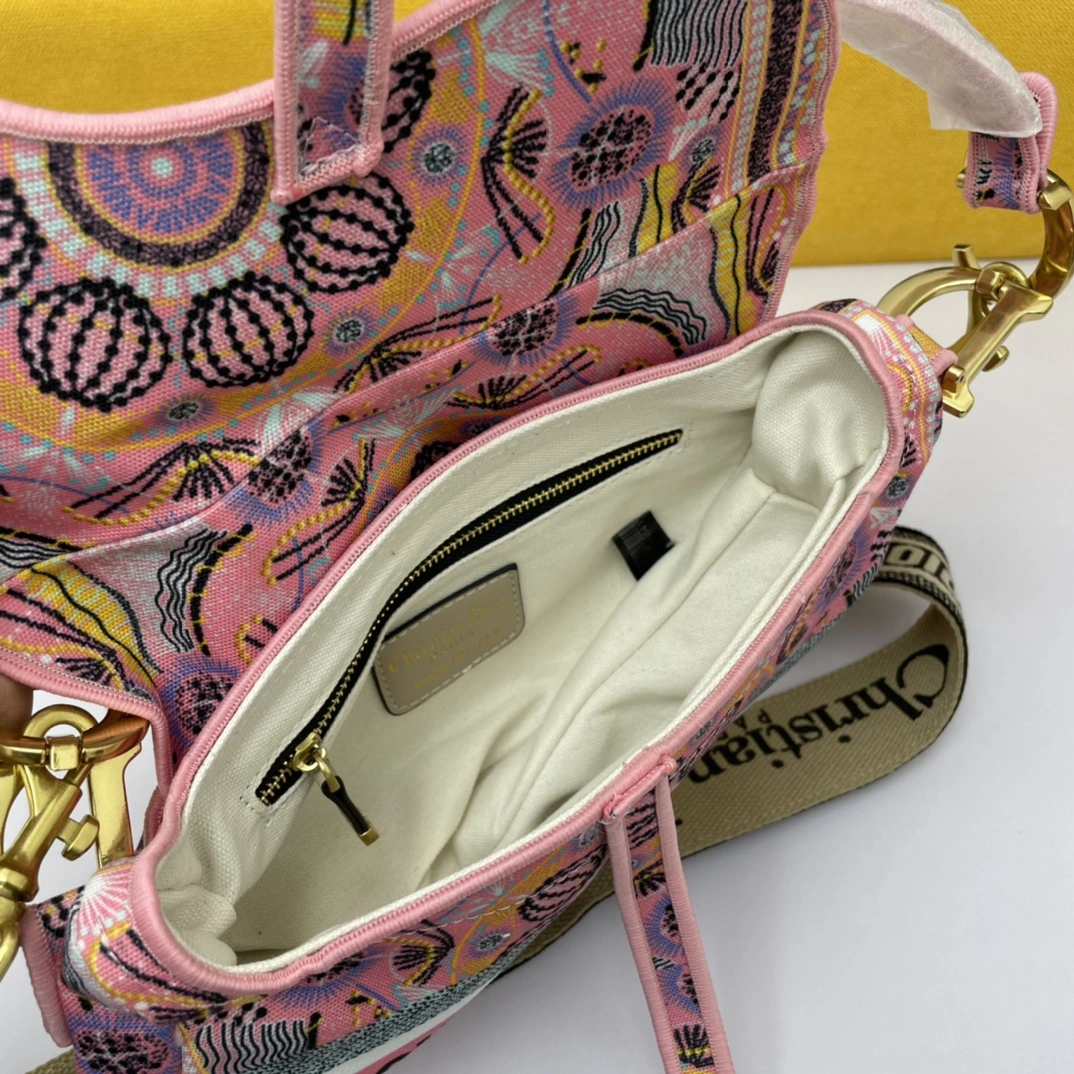 D*ior Top Bag 24*6*18cm WrinkleFree 7792