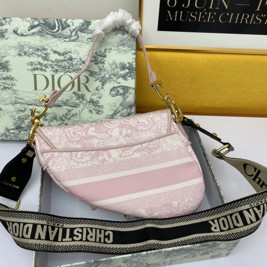 Breathable D*ior Top Bag 24*6*18cm 7801