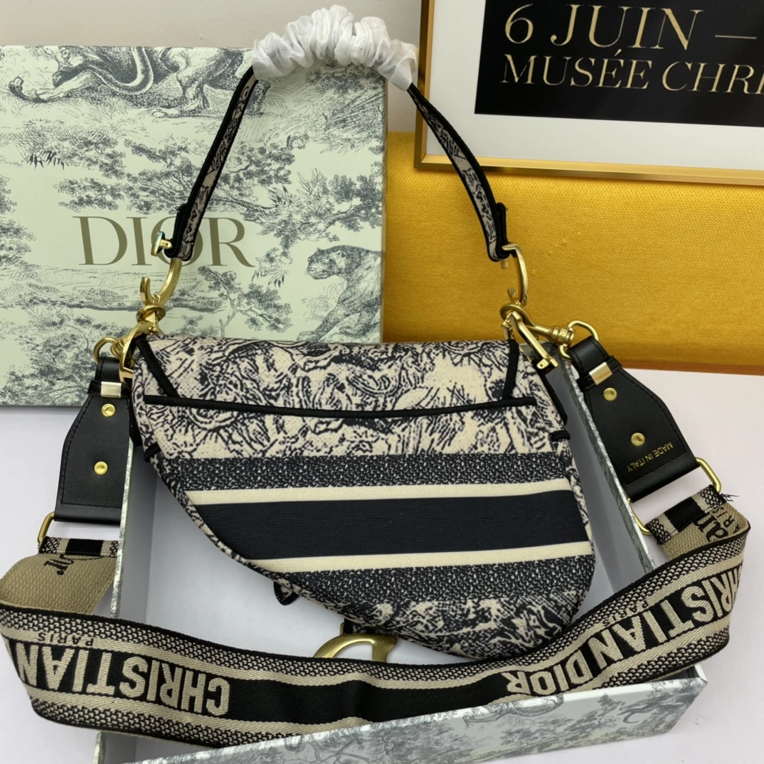 D*ior Top Bag 24*6*18cm Efficient 7774