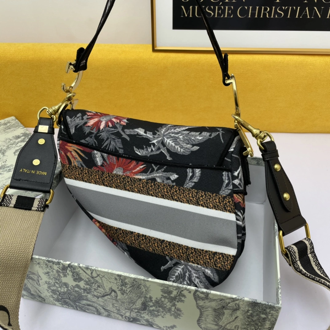 D*ior Top Bag 24*6*18cm Soft 7793