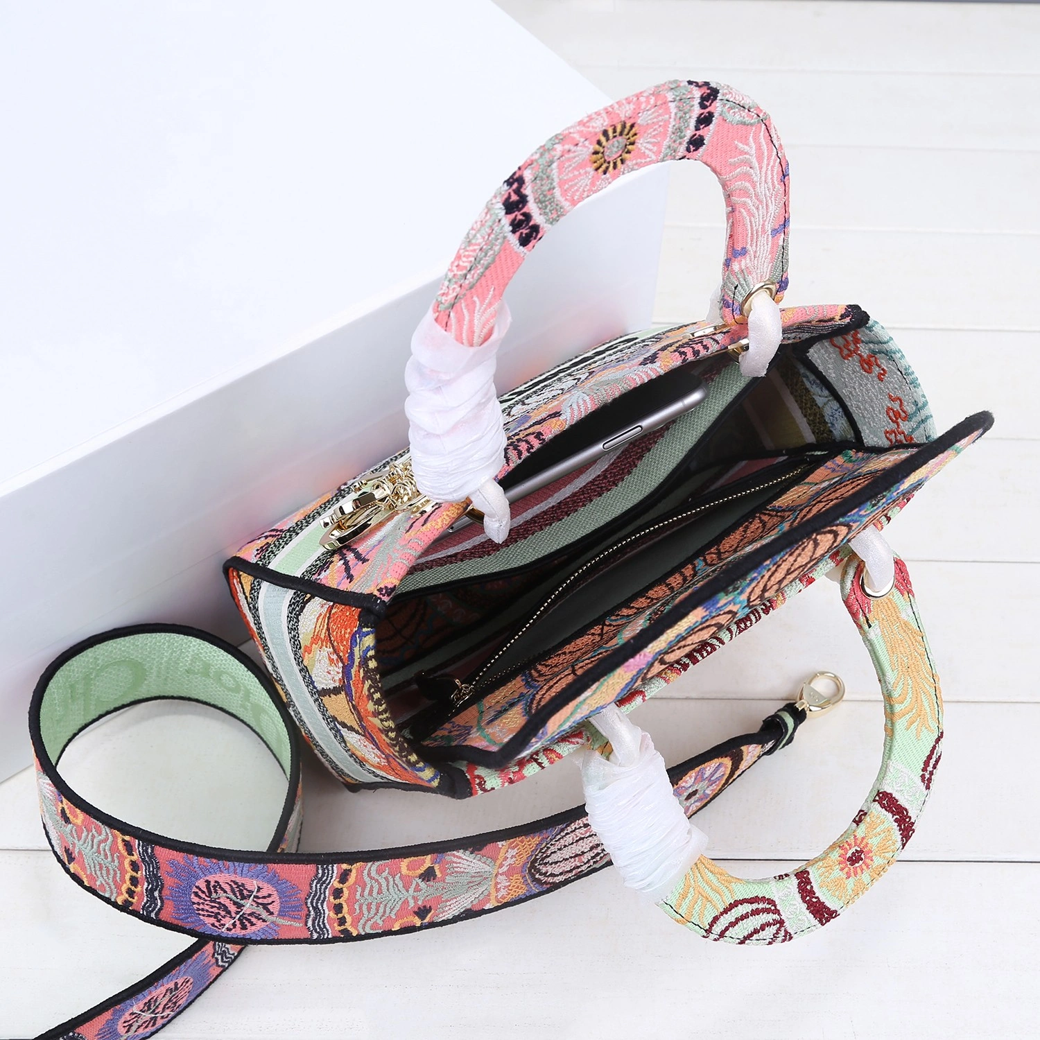 D*ior Top Bag 24cm Refined 7860