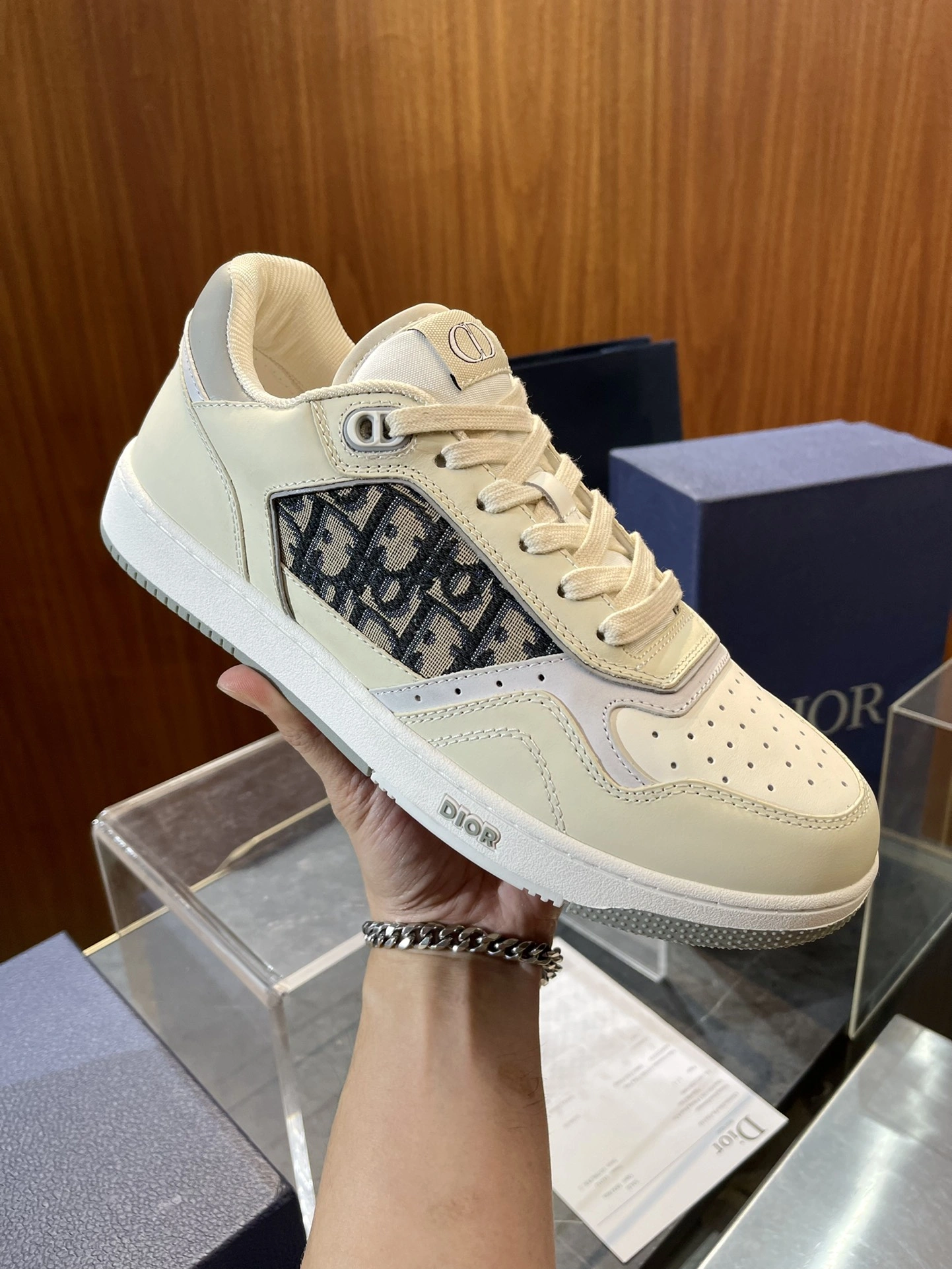 D*ior Top Sneaker Low RR 20240812- Minimalist 5640