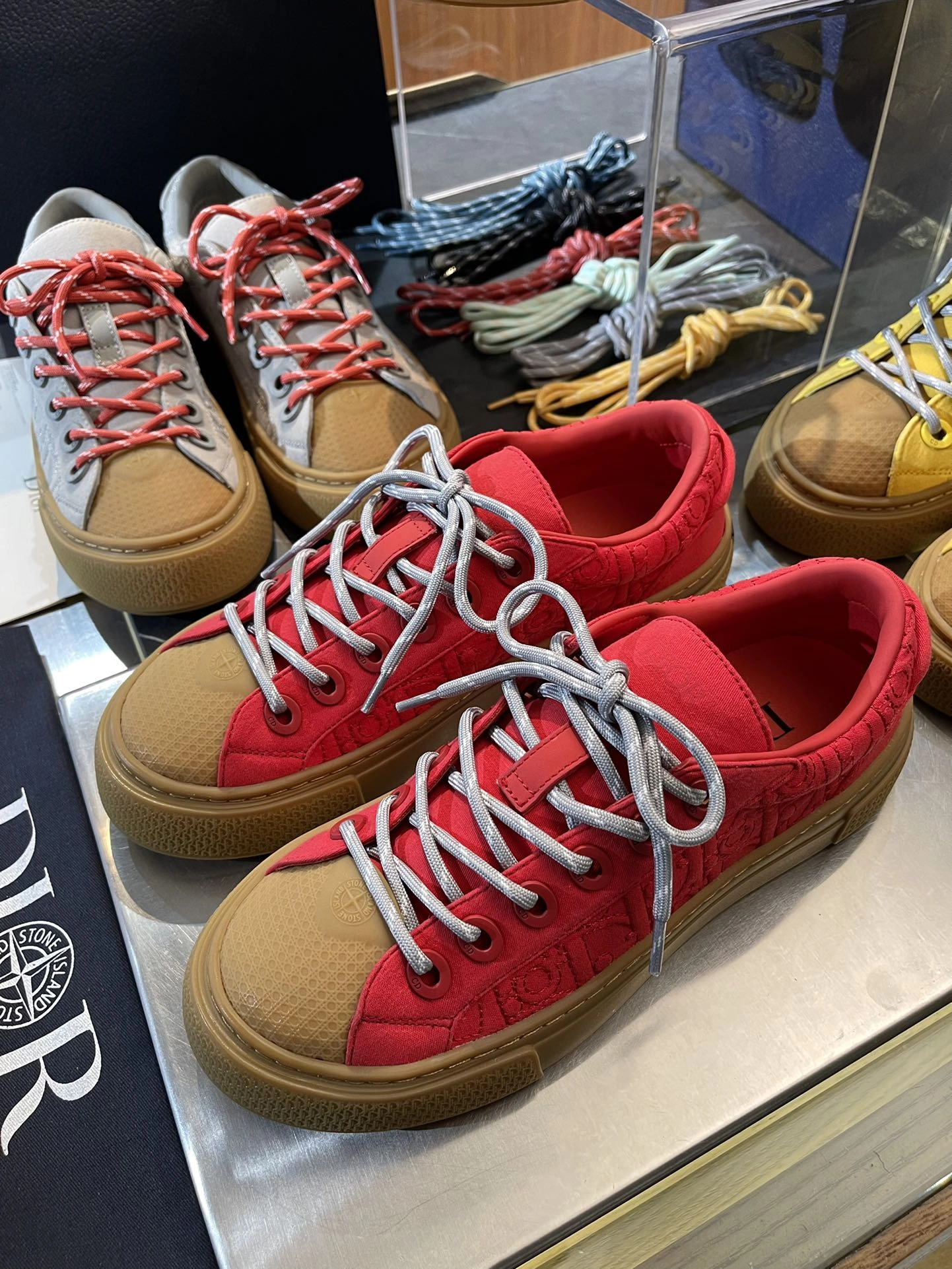 Unisex D*ior Top Sneaker Low RR 20240815- 5635