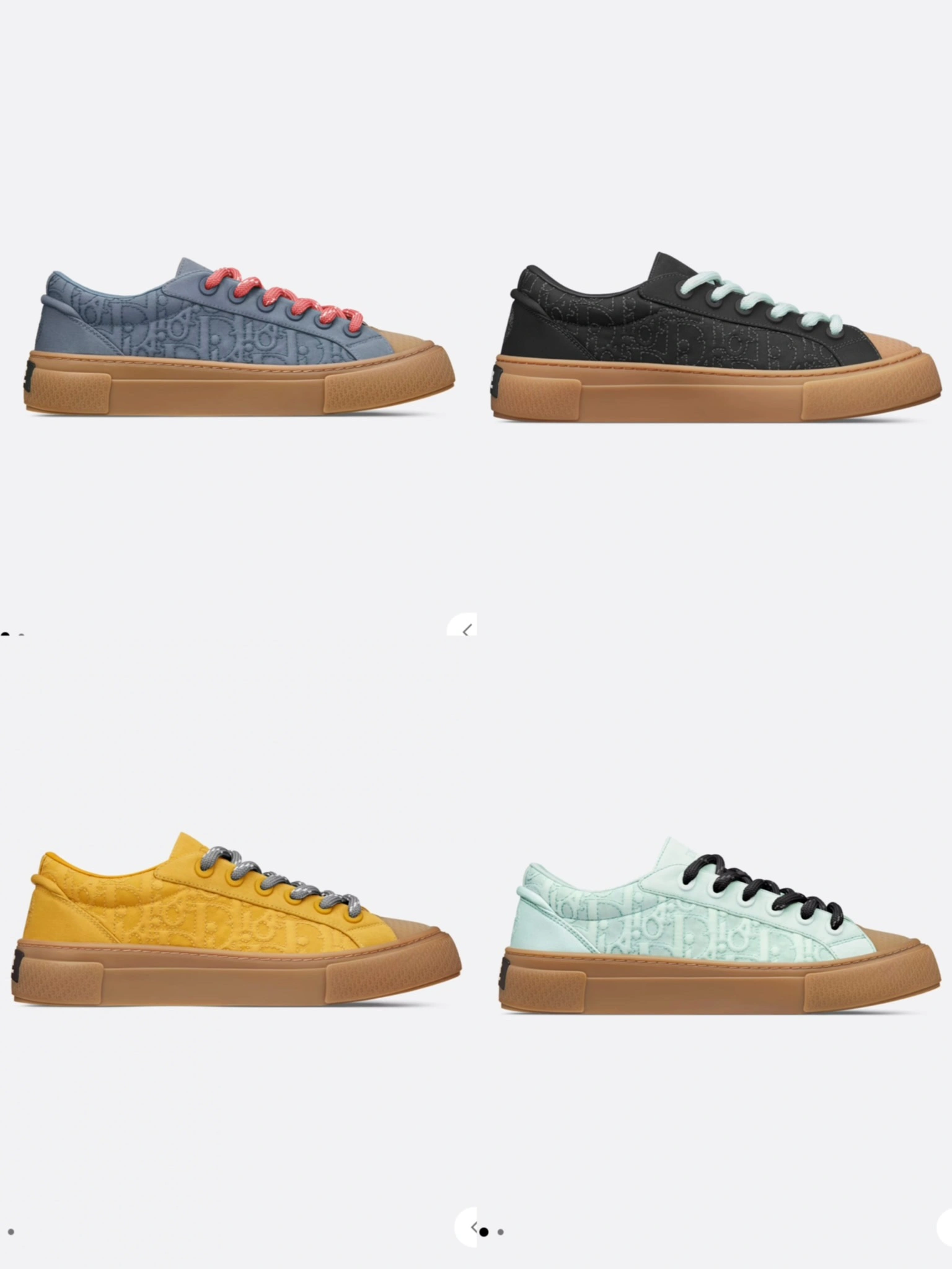 Unisex D*ior Top Sneaker Low RR 20240815- 5635