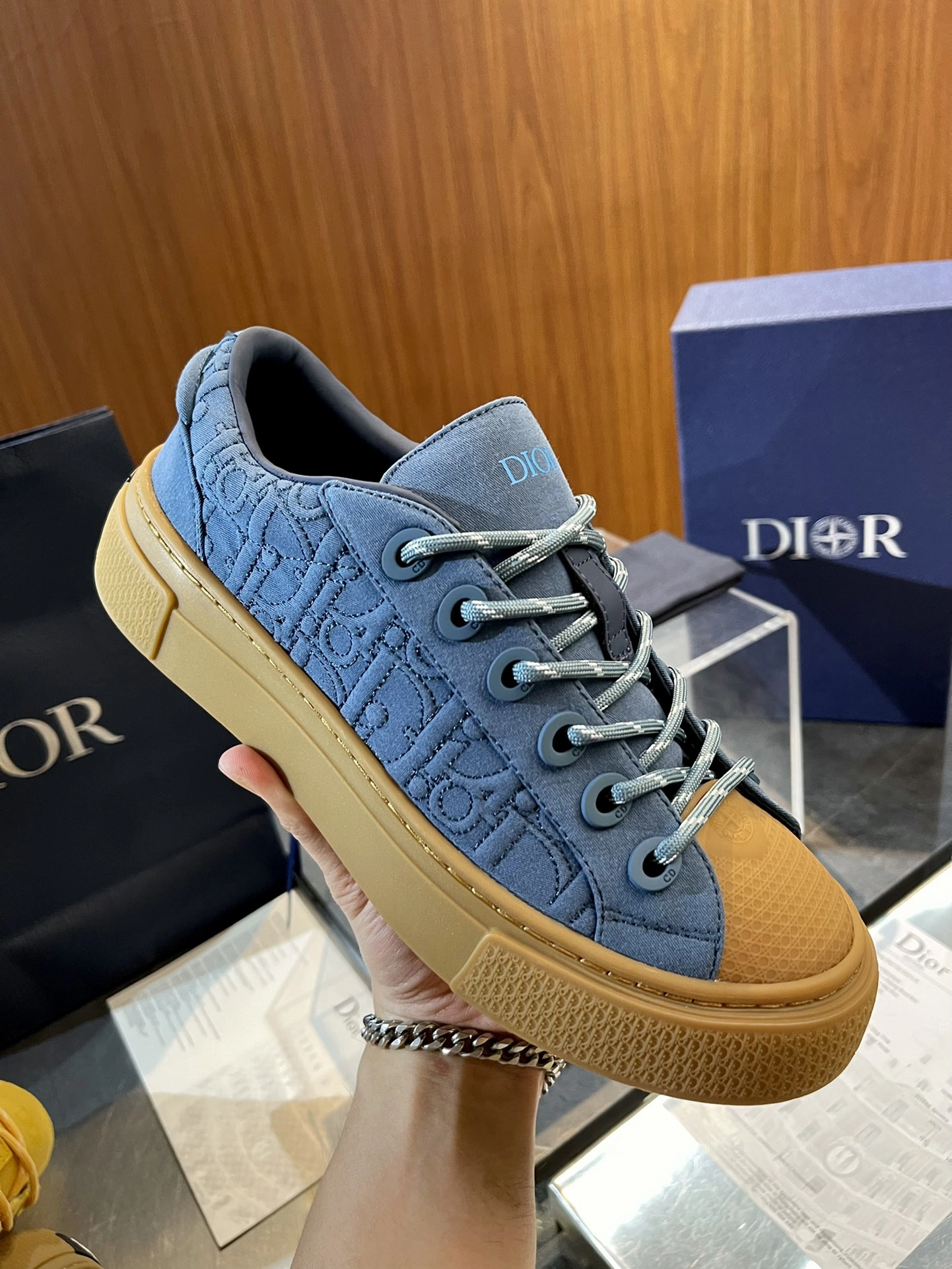 D*ior Top Sneaker Low RR 20240815- ComfortFit 5639