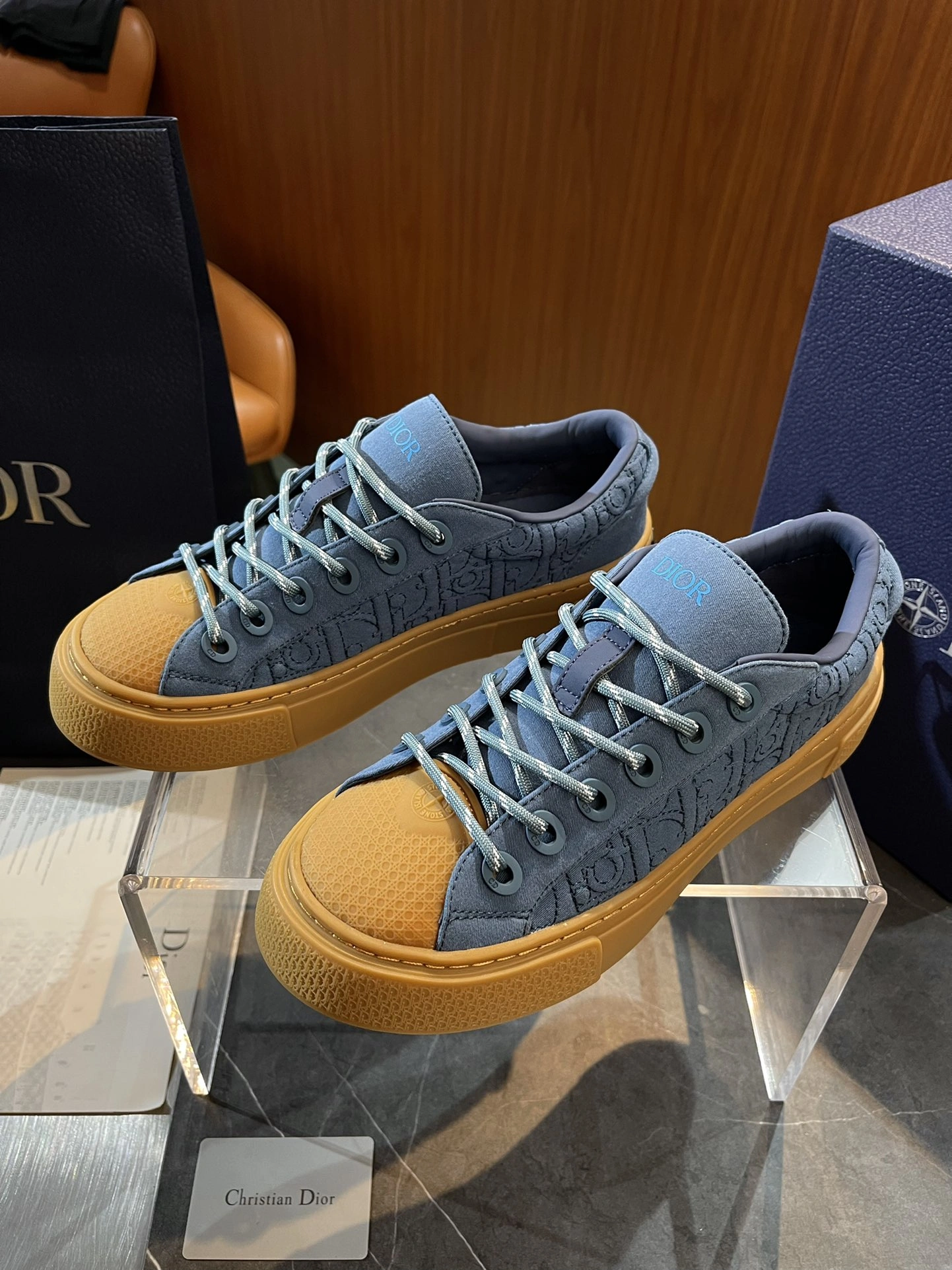 D*ior Top Sneaker Low RR 20240815- ComfortFit 5639