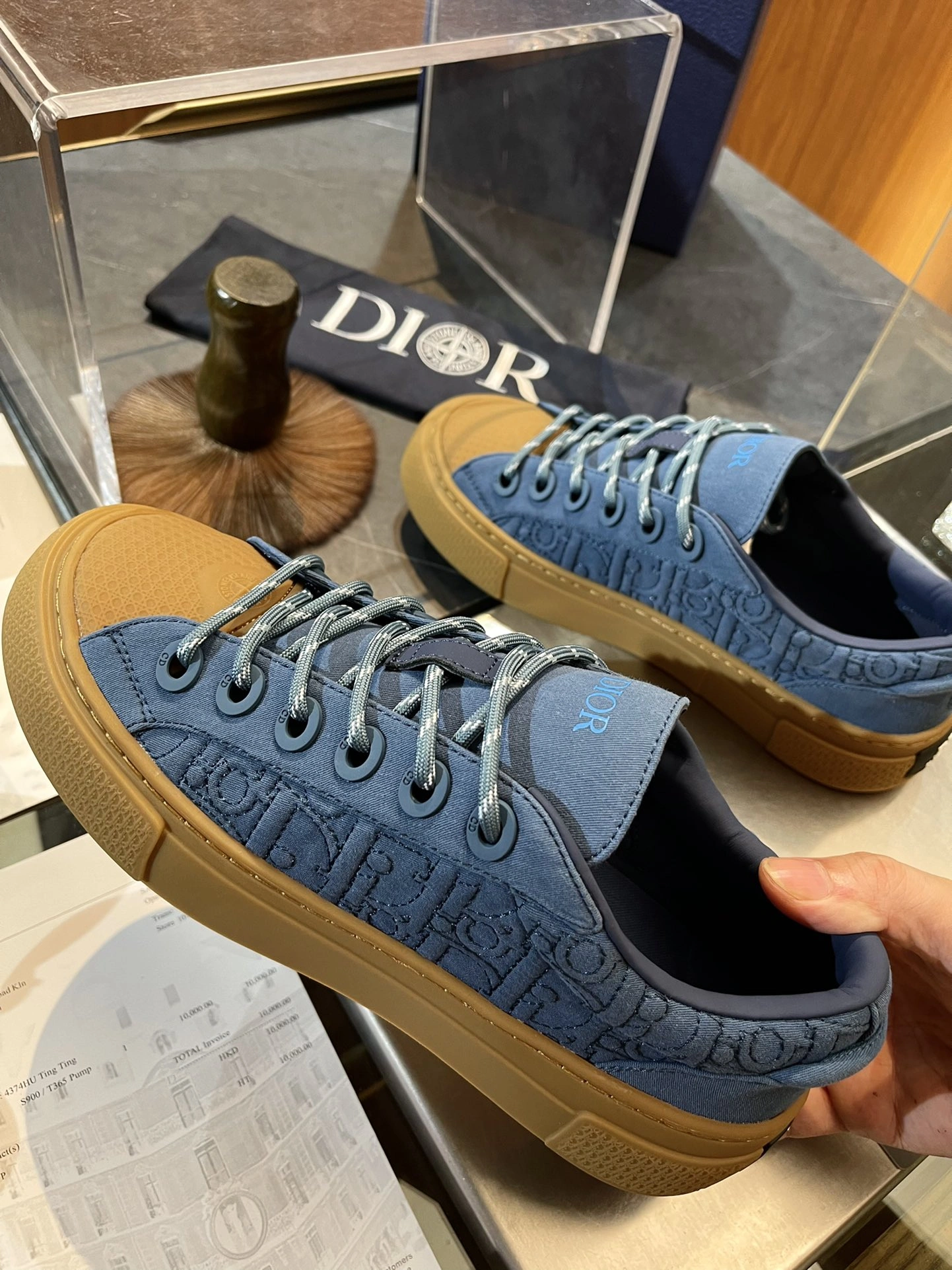 D*ior Top Sneaker Low RR 20240815- ComfortFit 5639