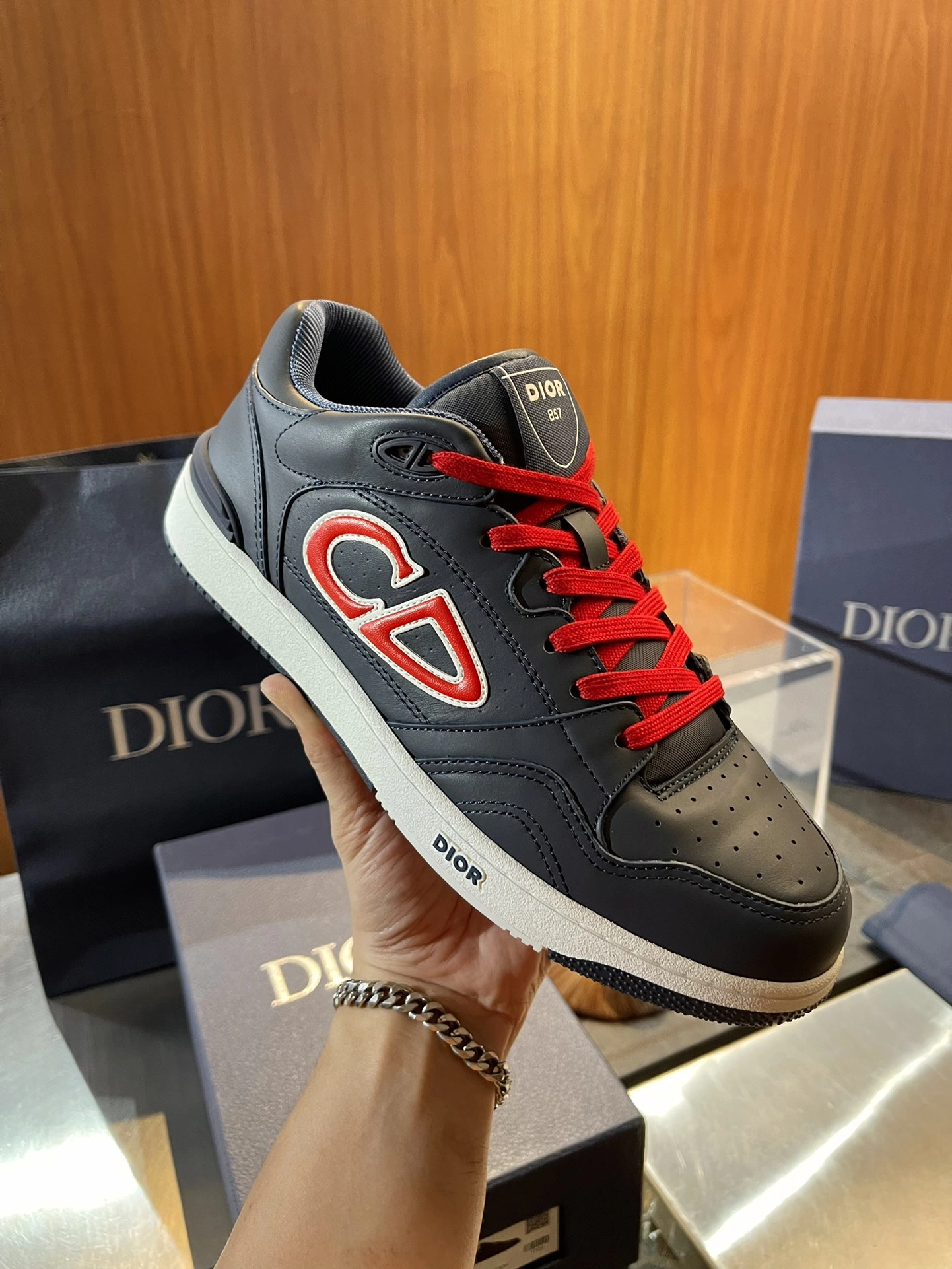 Unique D*ior Top Sneaker Low RR 20240815- 5636