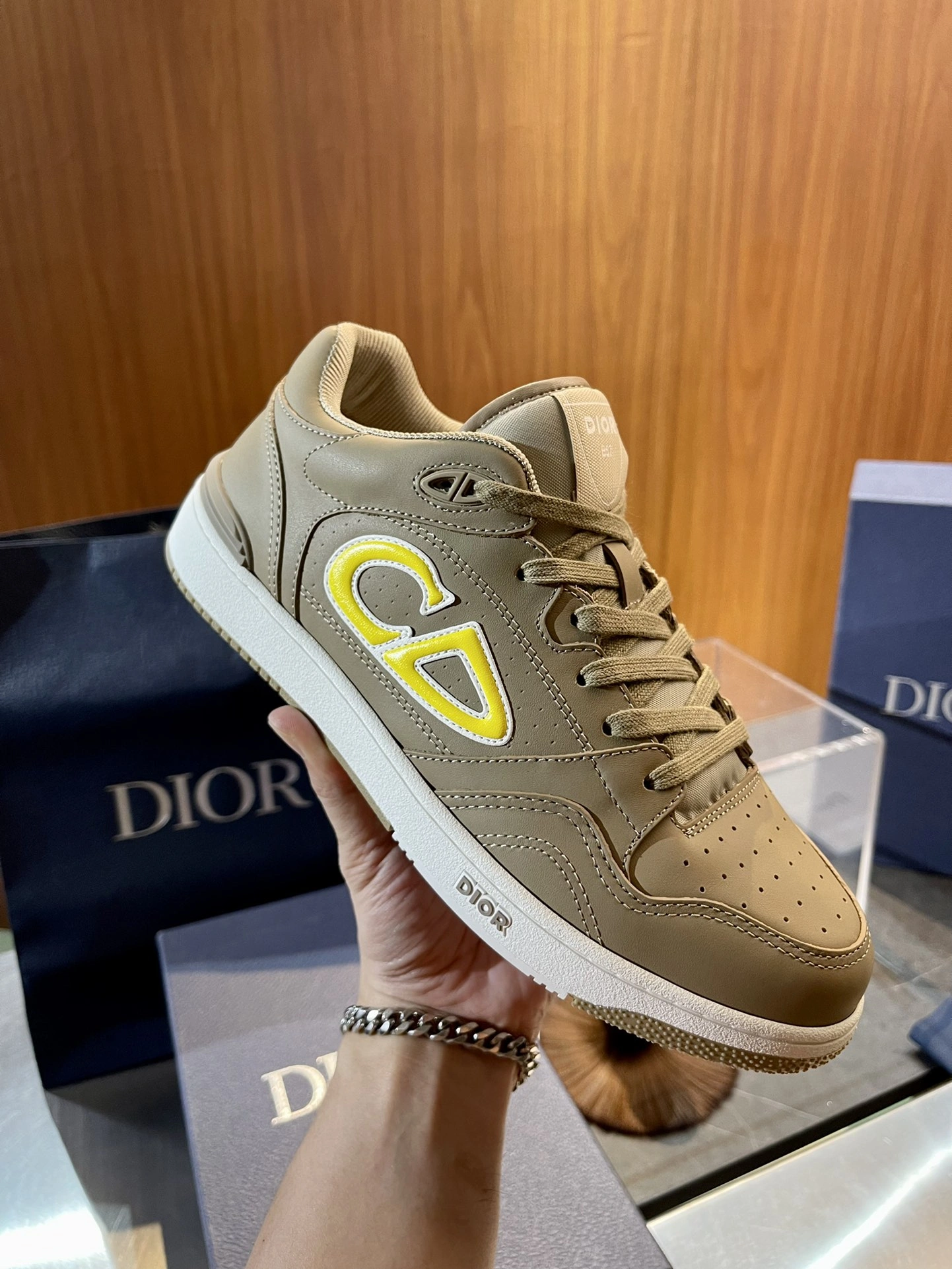 Unique D*ior Top Sneaker Low RR 20240815- 5636