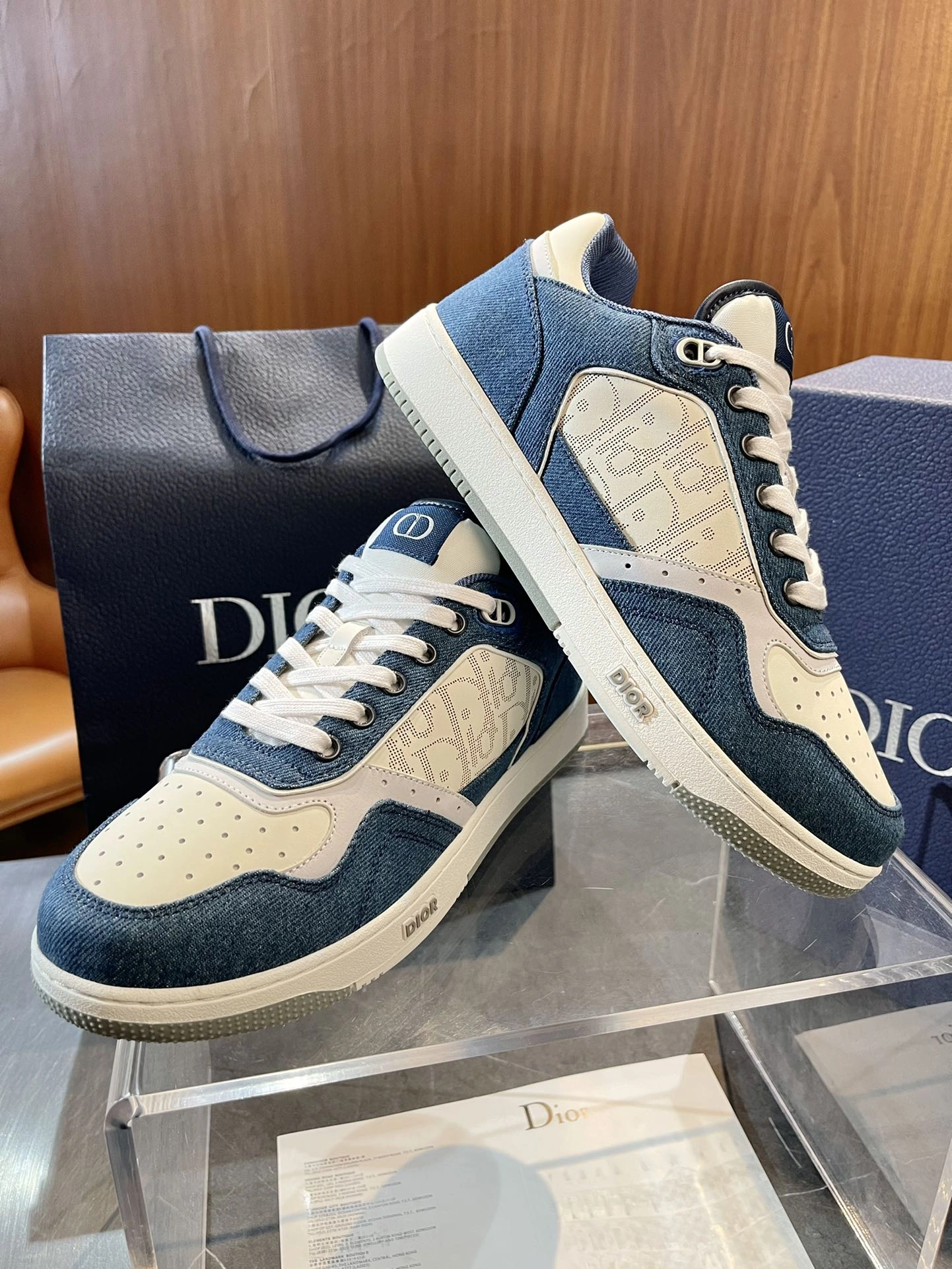D*ior Top Sneaker Low RR 20240815- Sporty 5633