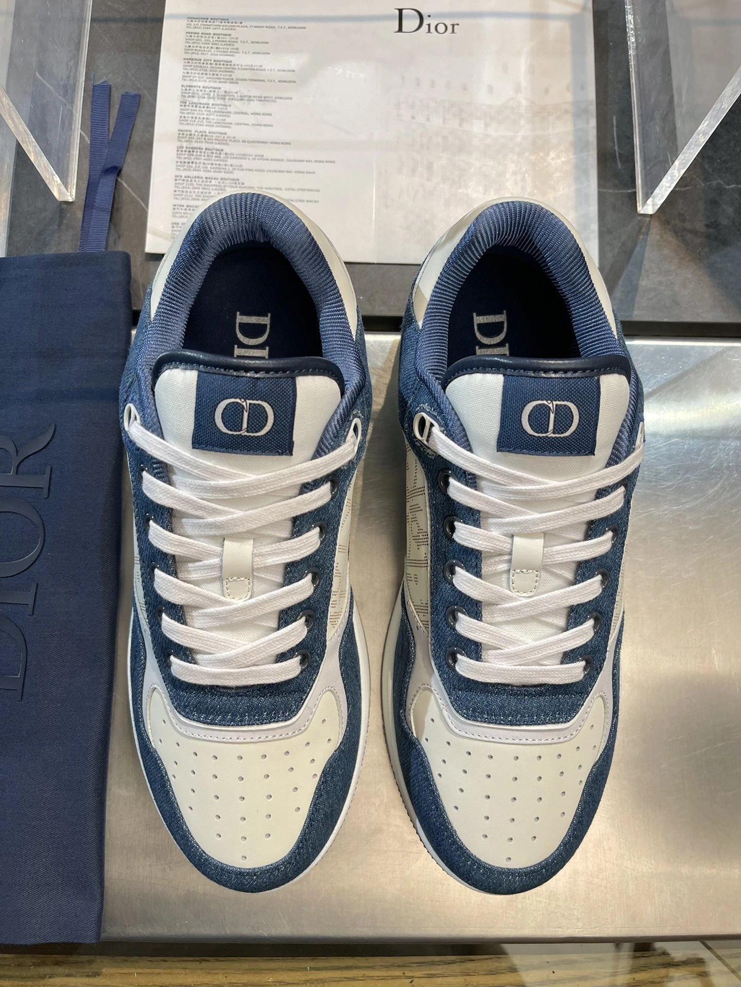 D*ior Top Sneaker Low RR 20240815- Sporty 5633