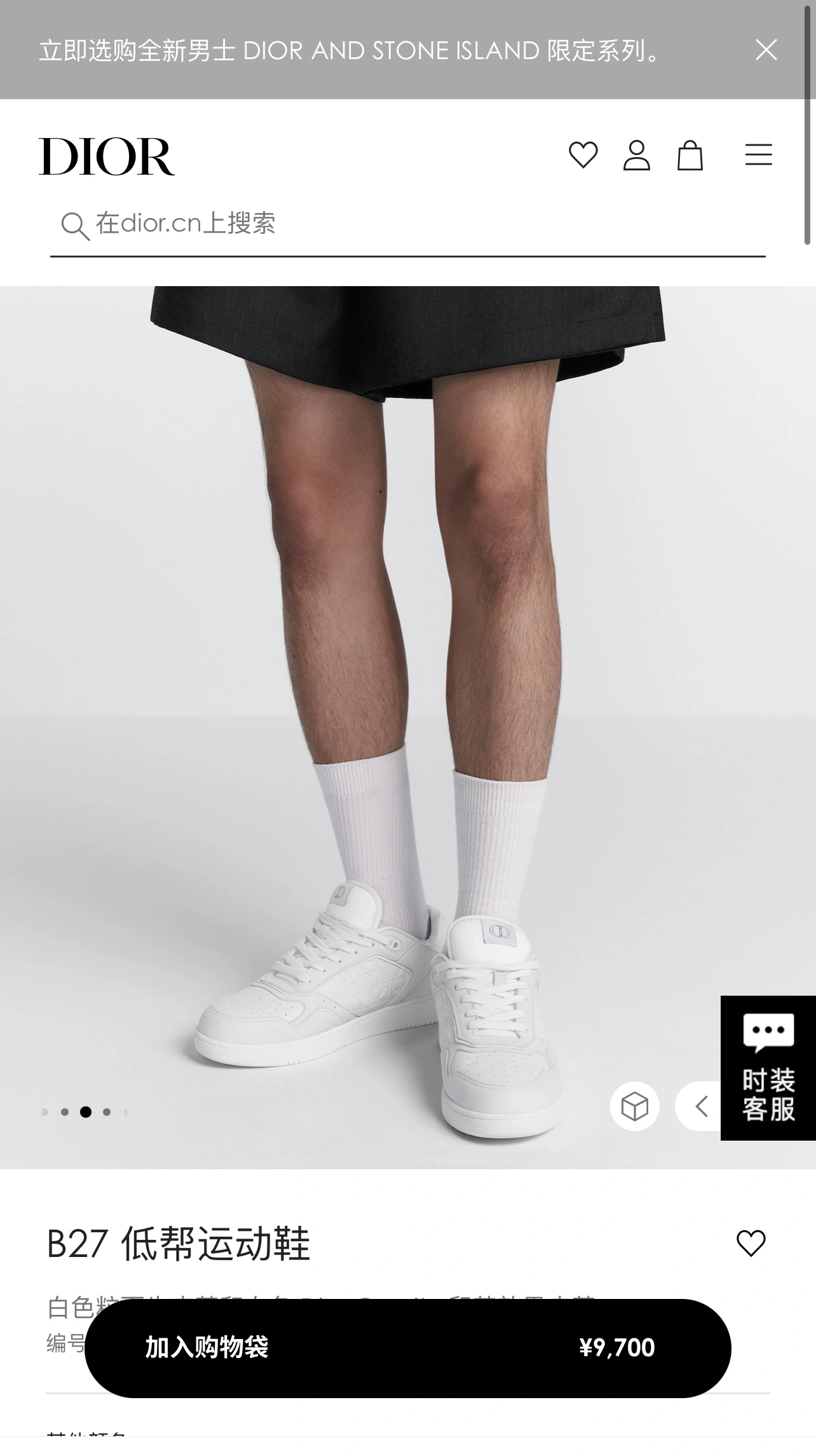 FreshLook D*ior Top Sneaker Low RR 20240815- 5637