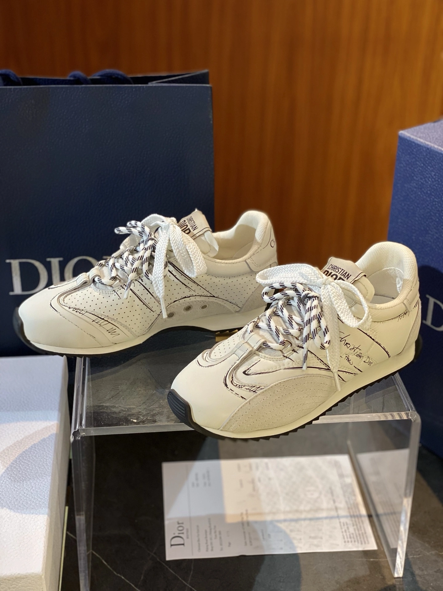 Breathable D*ior Top Sneaker Low RR 20250416- 5626