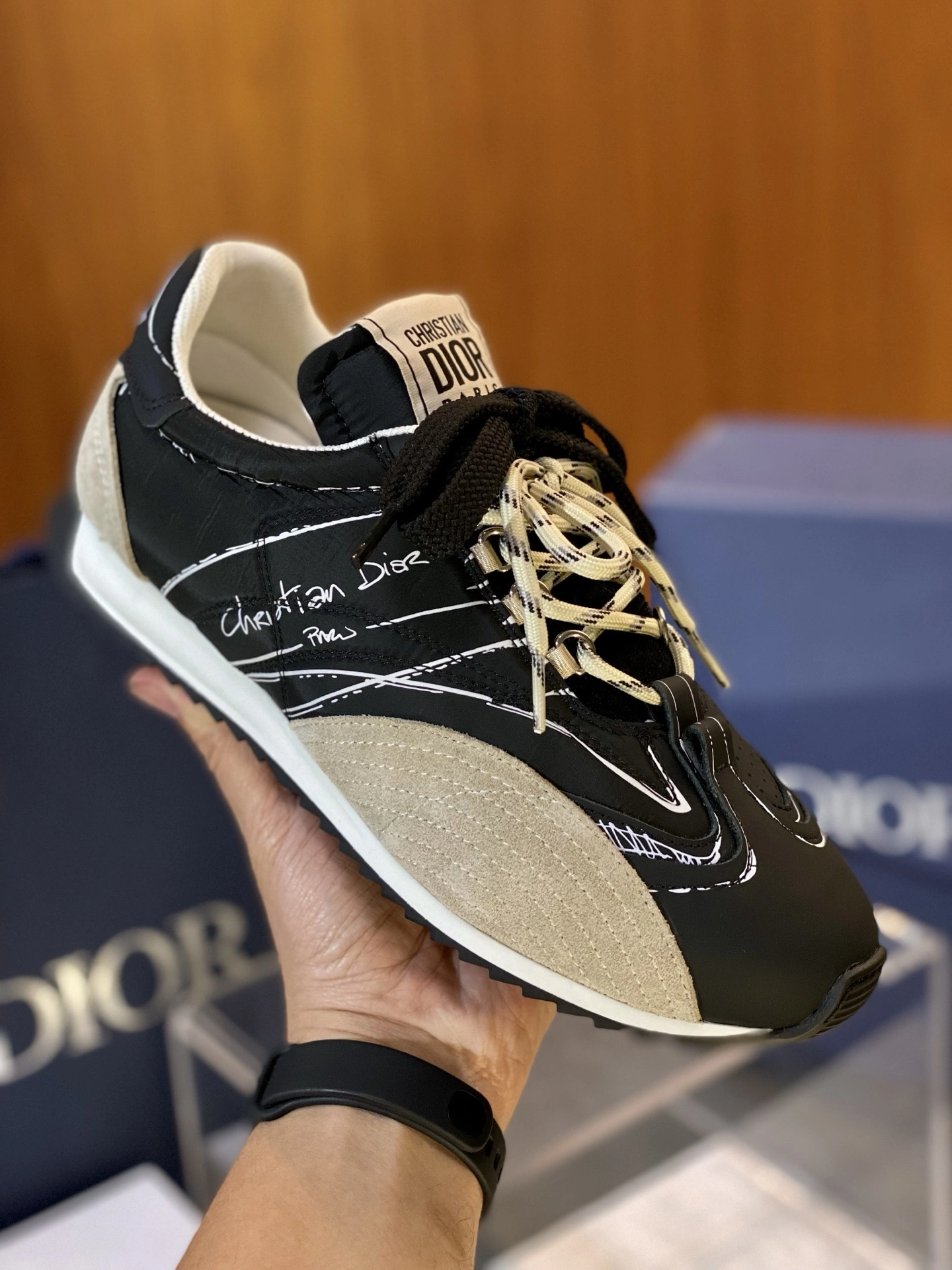Breathable D*ior Top Sneaker Low RR 20250416- 5626