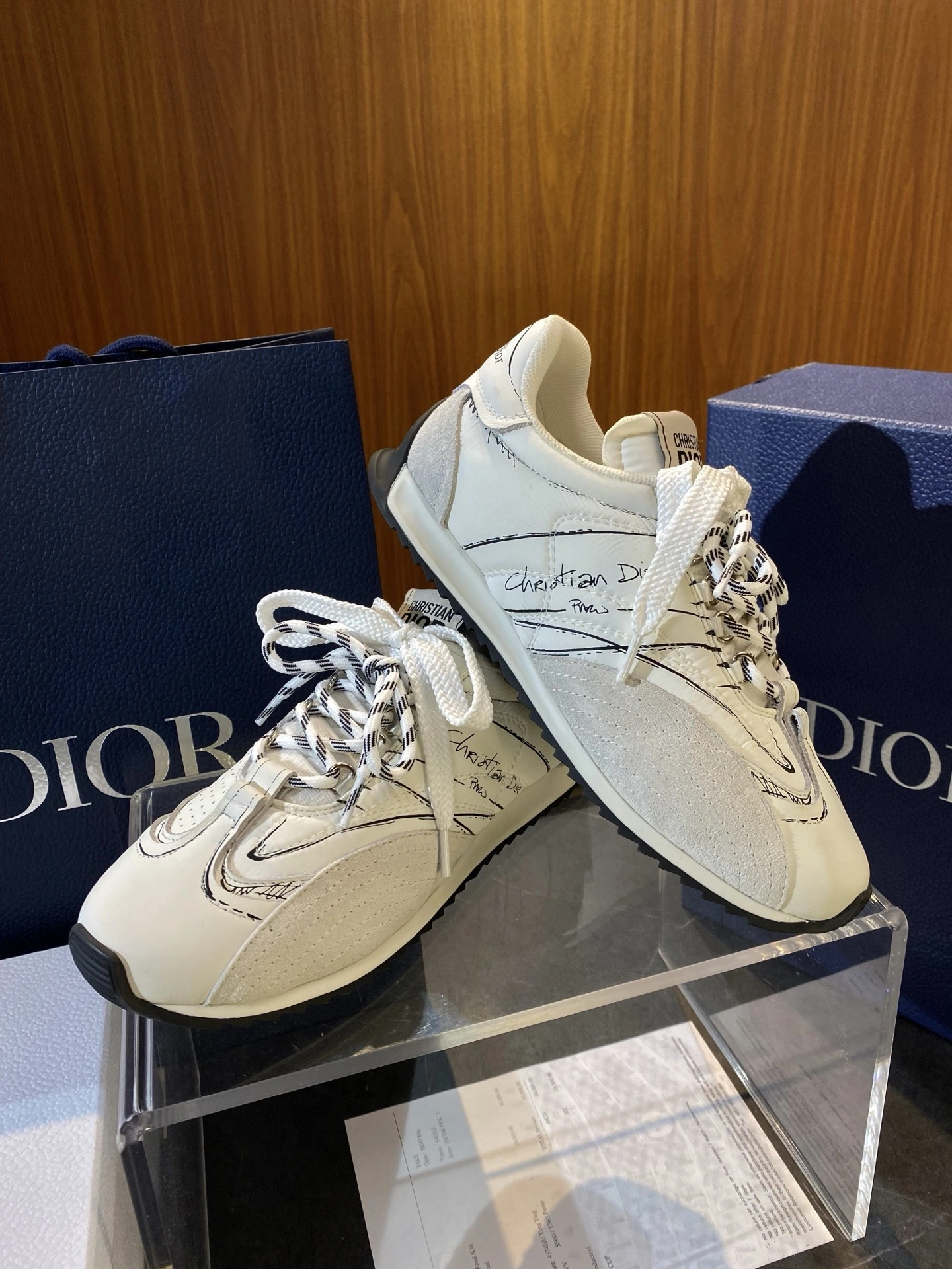 Breathable D*ior Top Sneaker Low RR 20250416- 5626