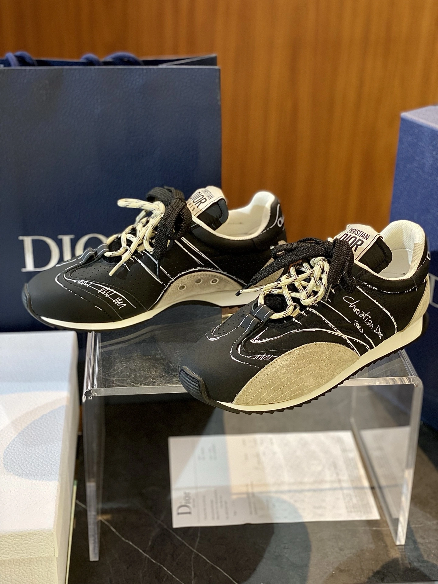 Breathable D*ior Top Sneaker Low RR 20250416- 5626
