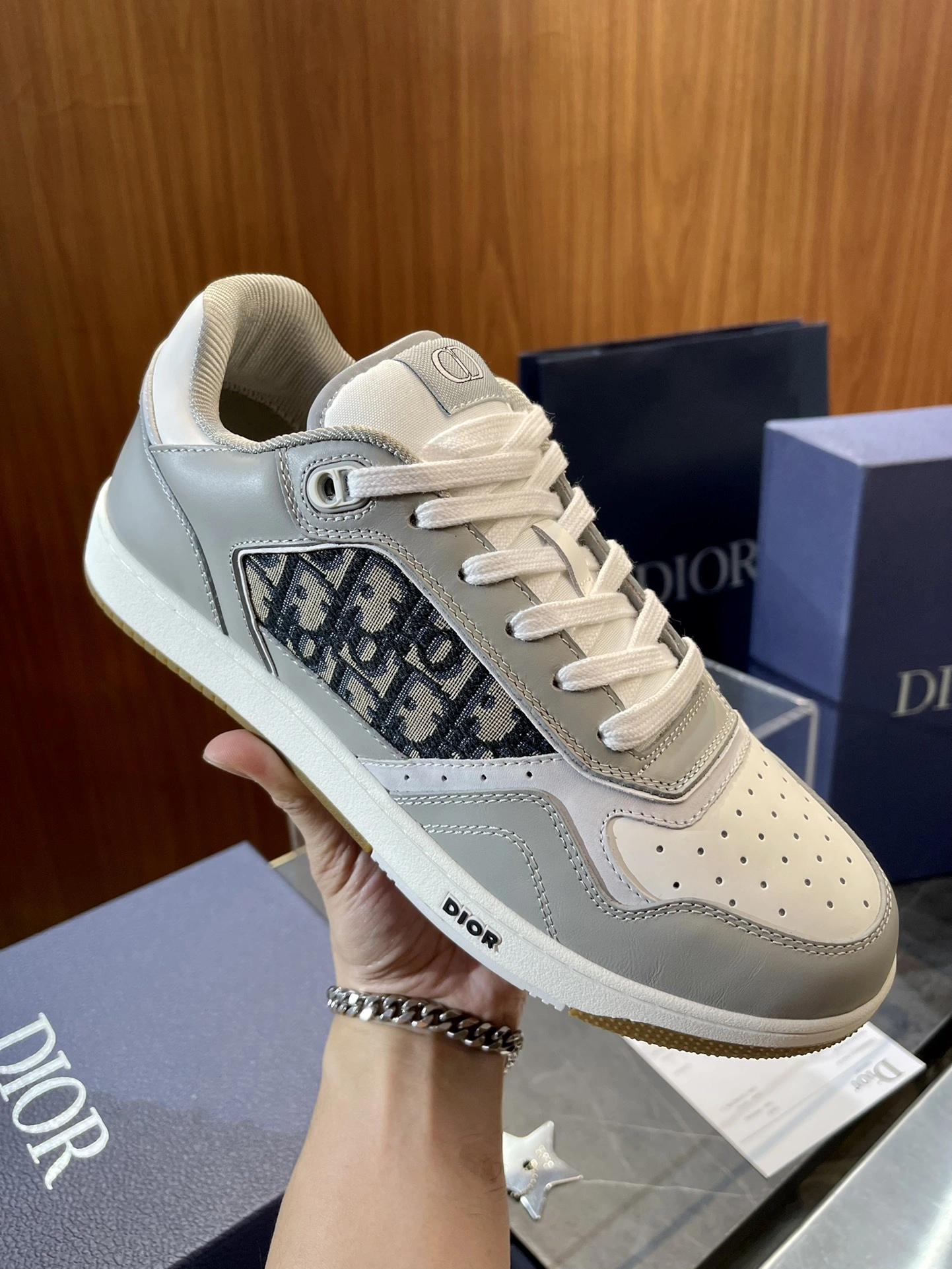 OdorResistant D*ior Top Sneaker Low Tianyi 20240812- 5644