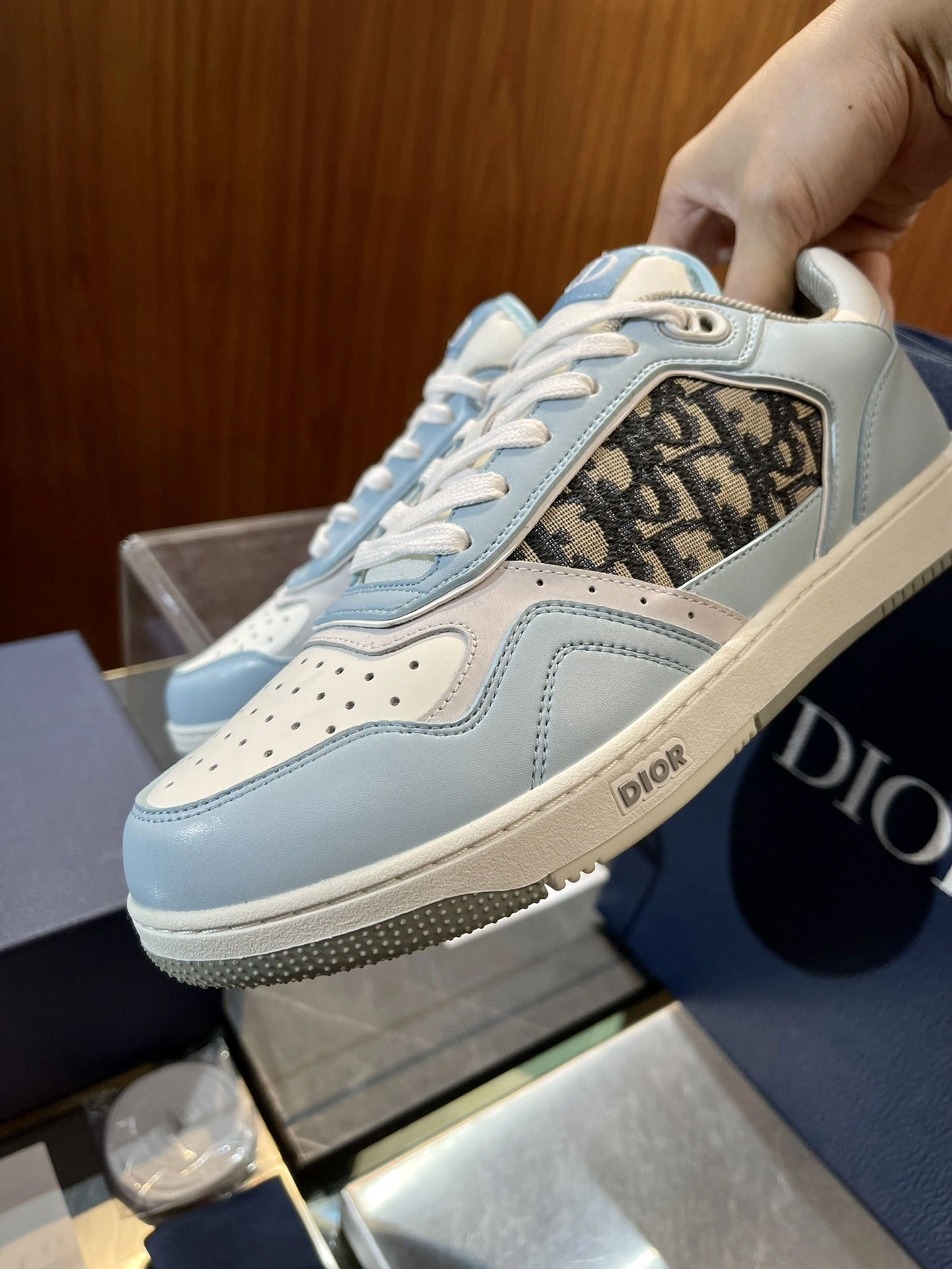 OdorResistant D*ior Top Sneaker Low Tianyi 20240812- 5644