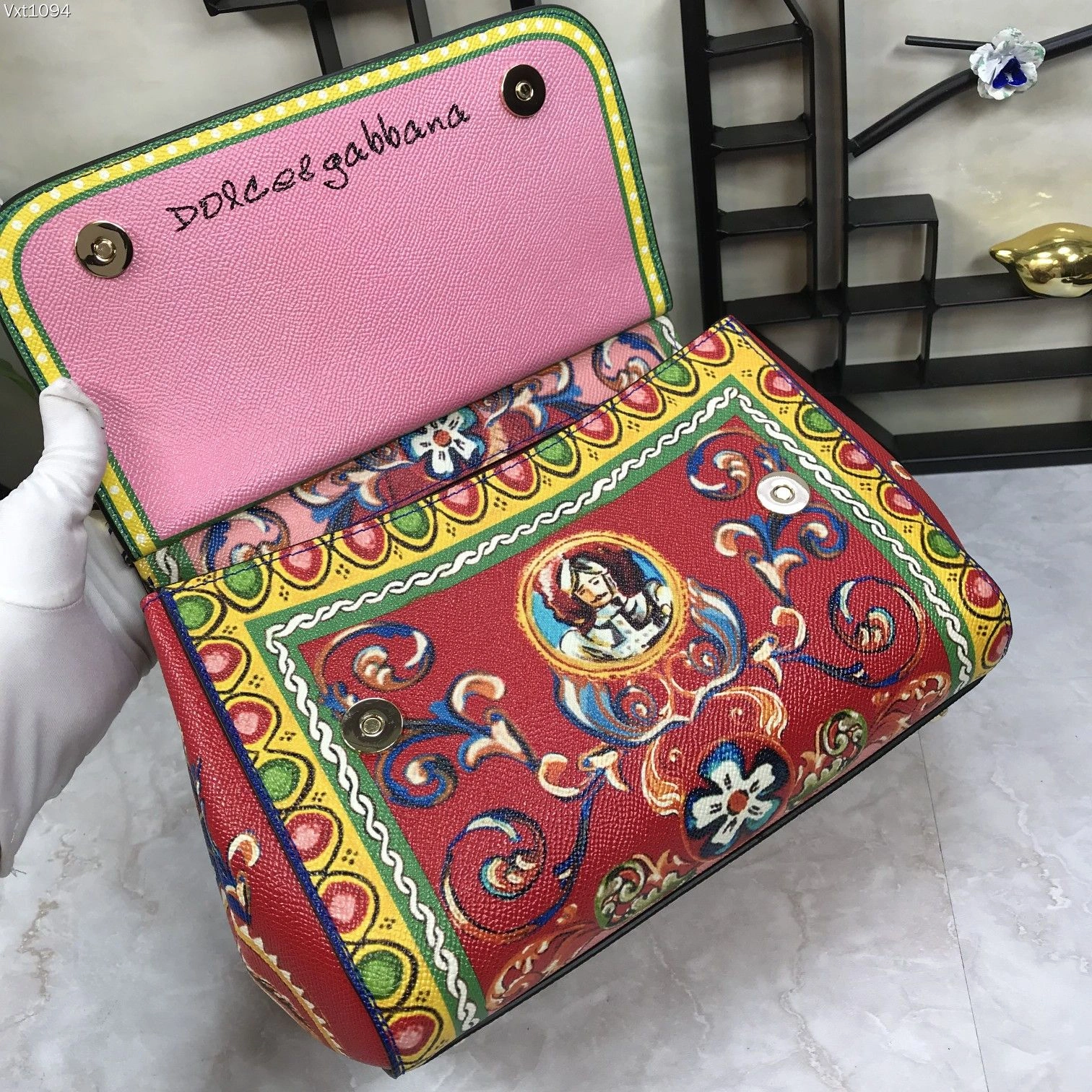 Vibrant D*olce&G*abbana Top Bag 25*20*12cm 9708