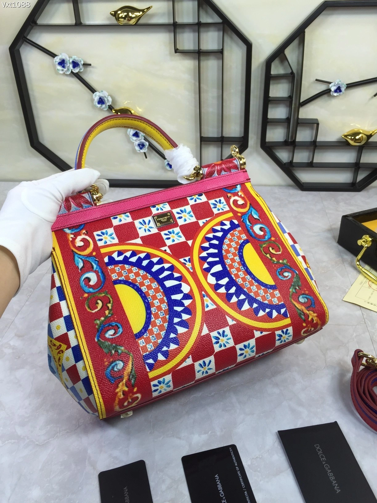 D*olce&G*abbana Top Bag 25*20*12cm WaterResistant 9703