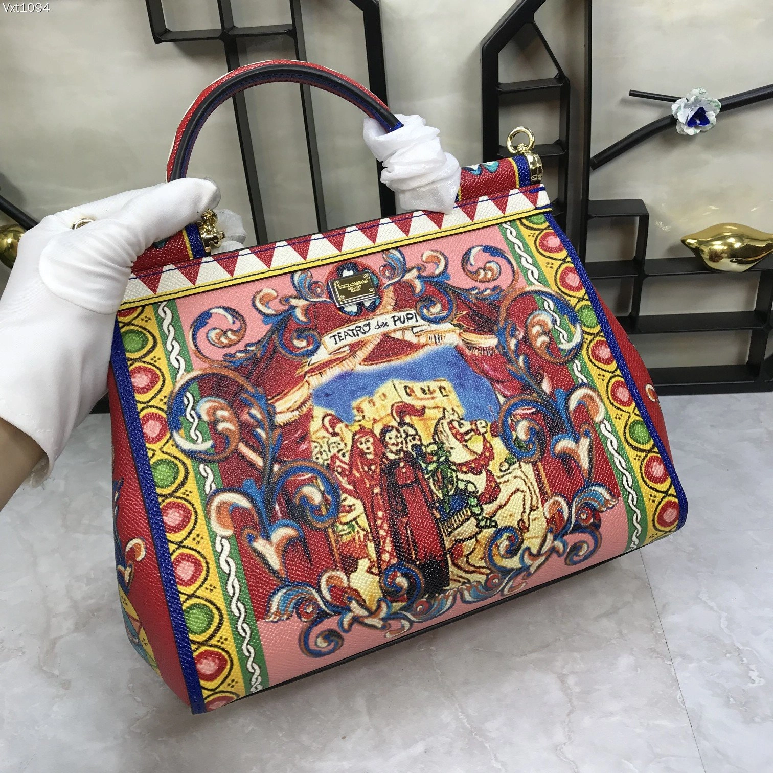 Vibrant D*olce&G*abbana Top Bag 25*20*12cm 9708