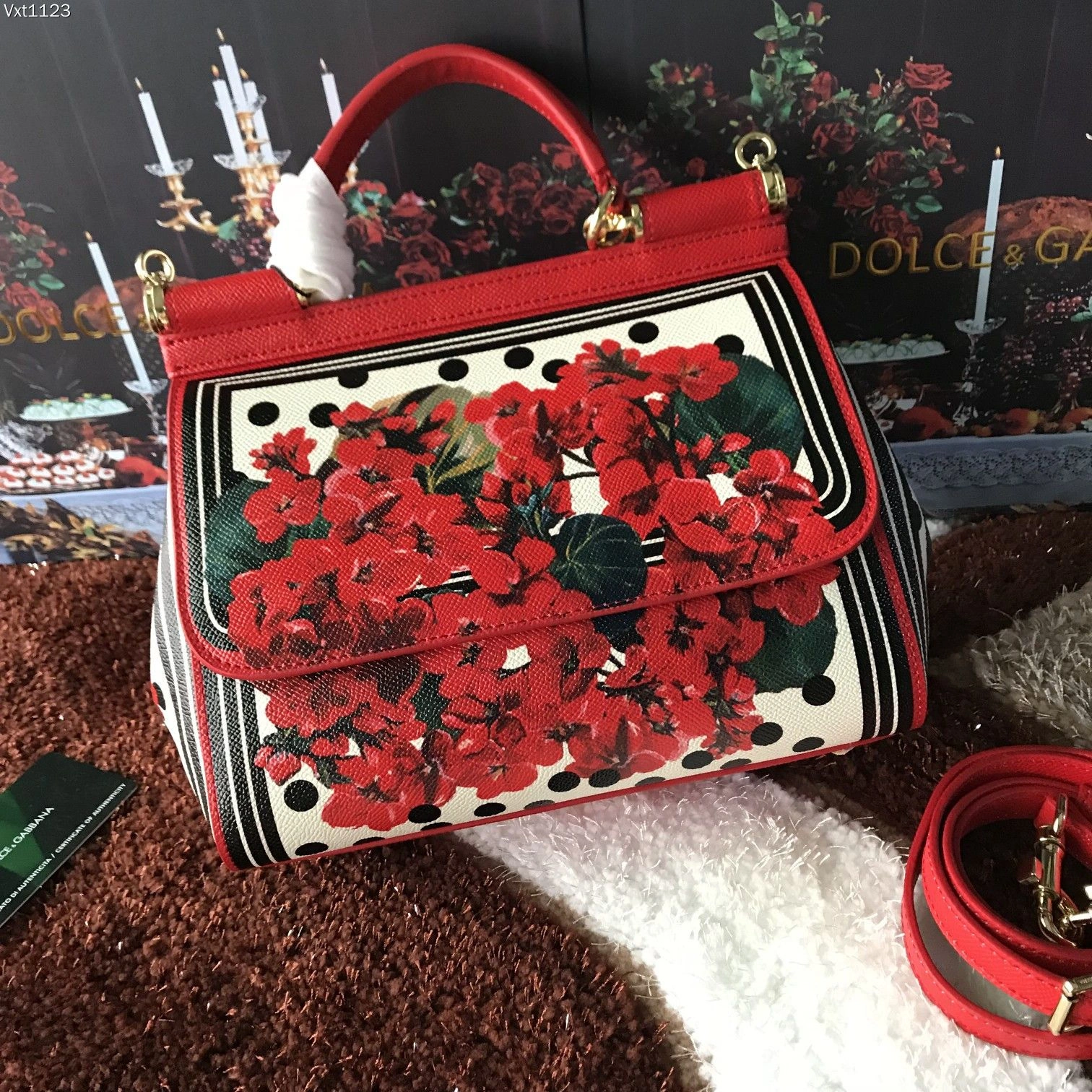 D*olce&G*abbana Top Bag 25*20*12cm HighPerformance 9718
