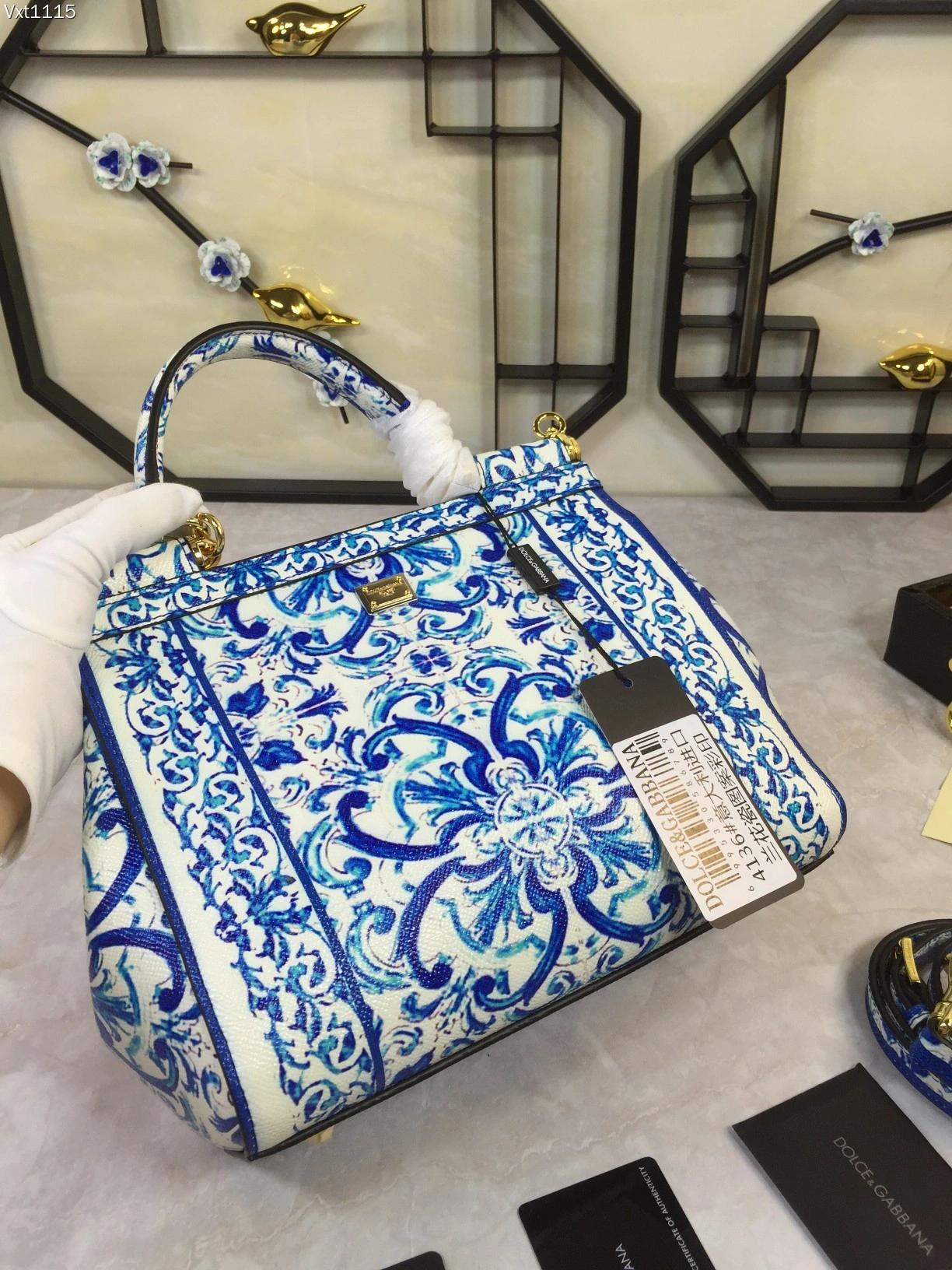 D*olce&G*abbana Top Bag 25*20*12cm Lightweight 9715