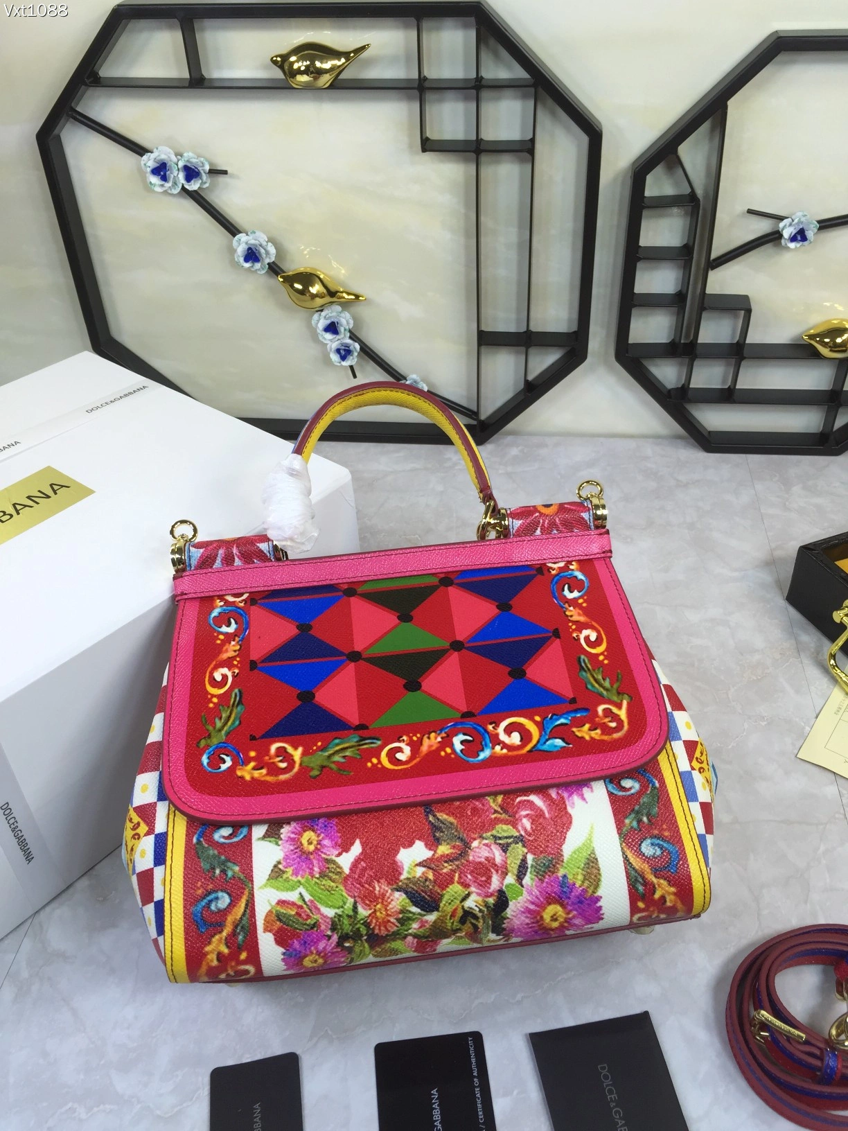 D*olce&G*abbana Top Bag 25*20*12cm WaterResistant 9703