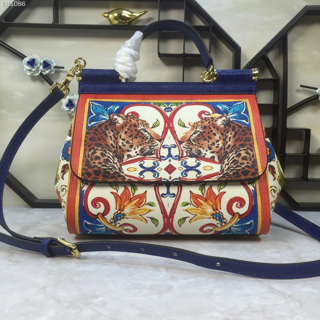 D*olce&G*abbana Top Bag 25*20*12cm Versatile 9701