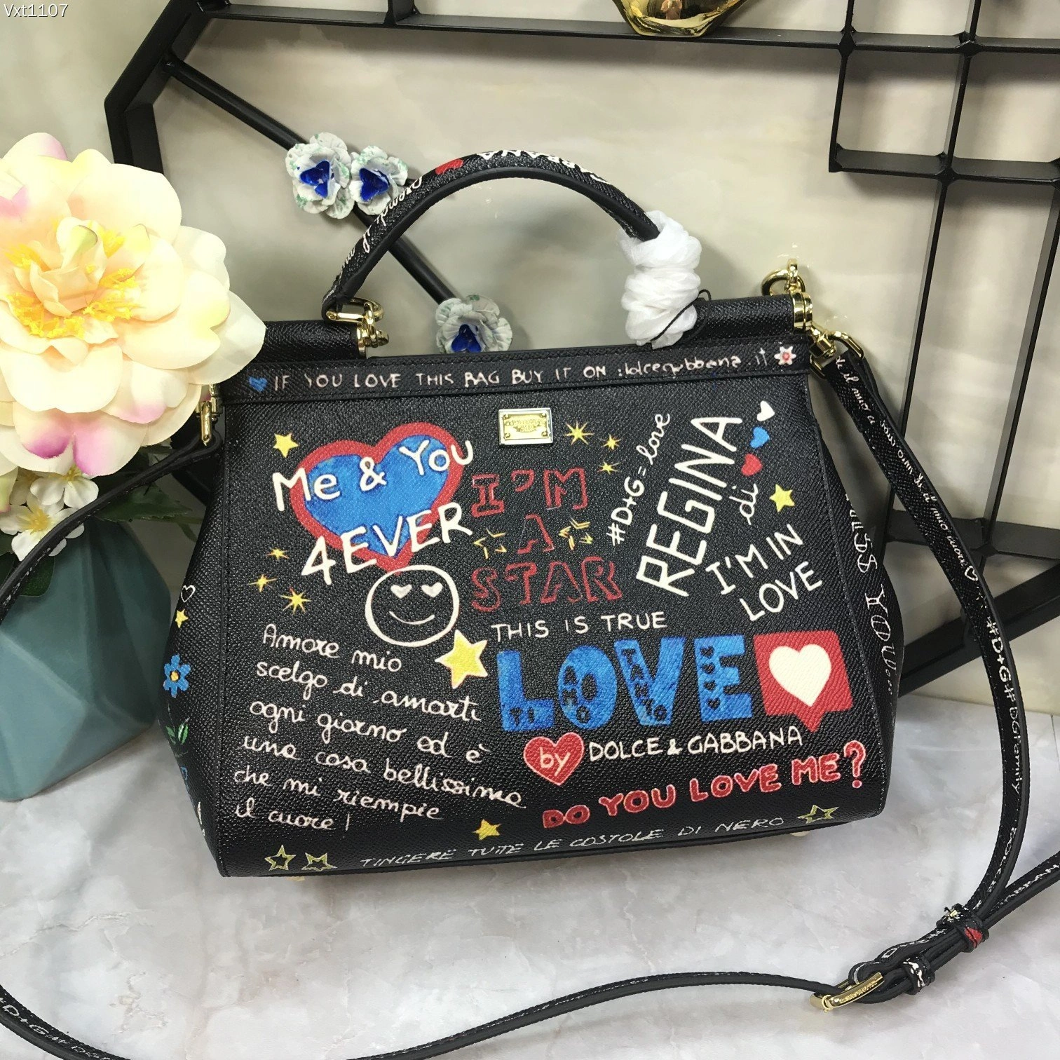 D*olce&G*abbana Top Bag 25*20*12cm Snug 9711