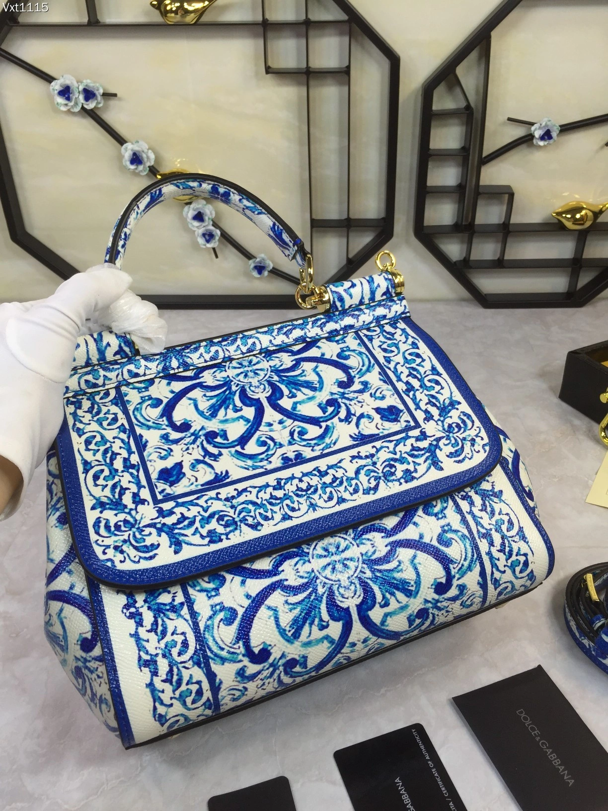 D*olce&G*abbana Top Bag 25*20*12cm Lightweight 9715