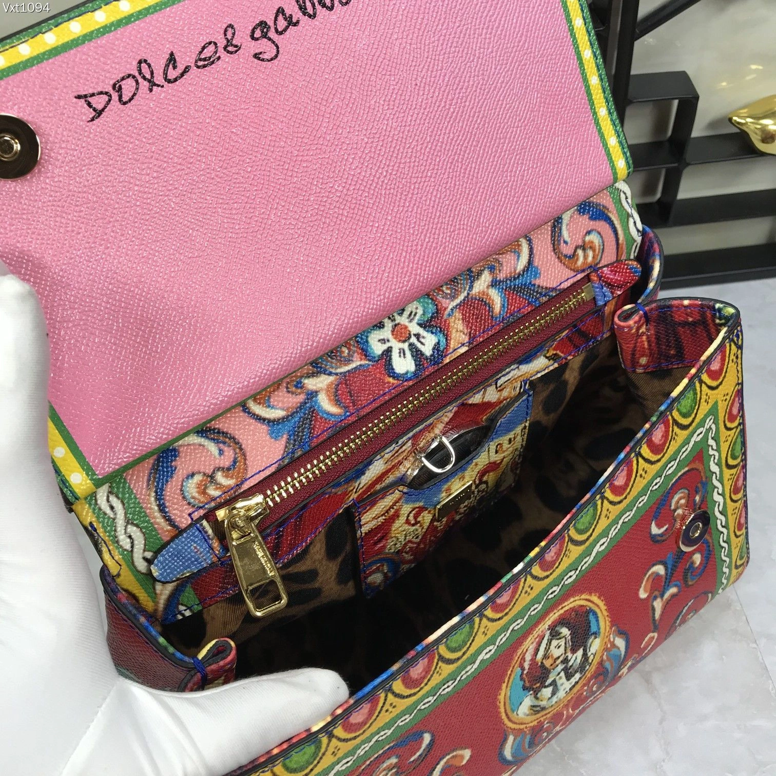 Vibrant D*olce&G*abbana Top Bag 25*20*12cm 9708