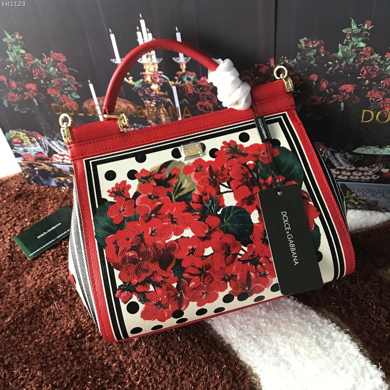 D*olce&G*abbana Top Bag 25*20*12cm HighPerformance 9718