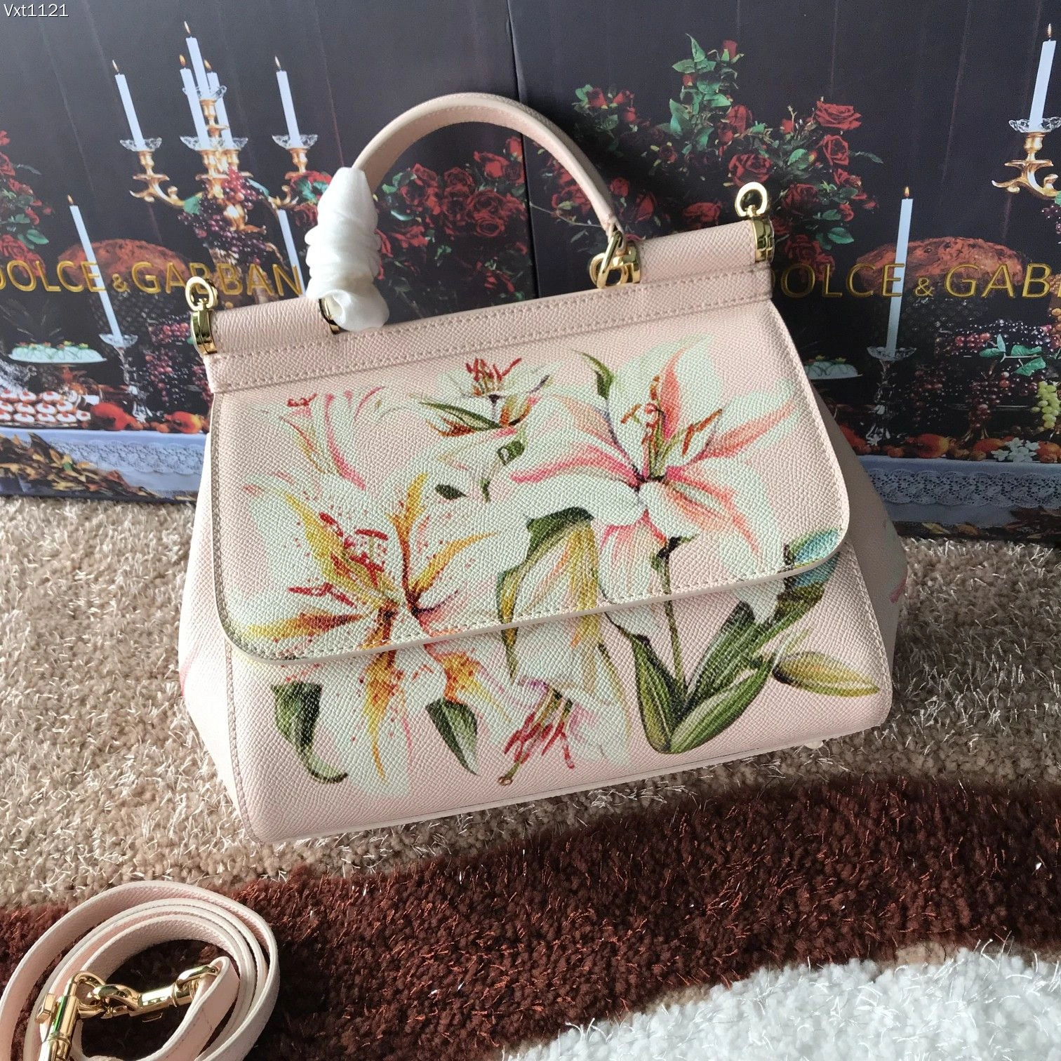 Modern D*olce&G*abbana Top Bag 25*20*12cm 9717